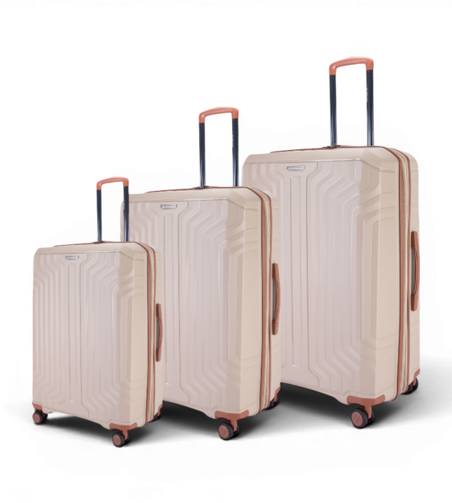 Sonada 3 Piece Polycarbonate Luggage Set