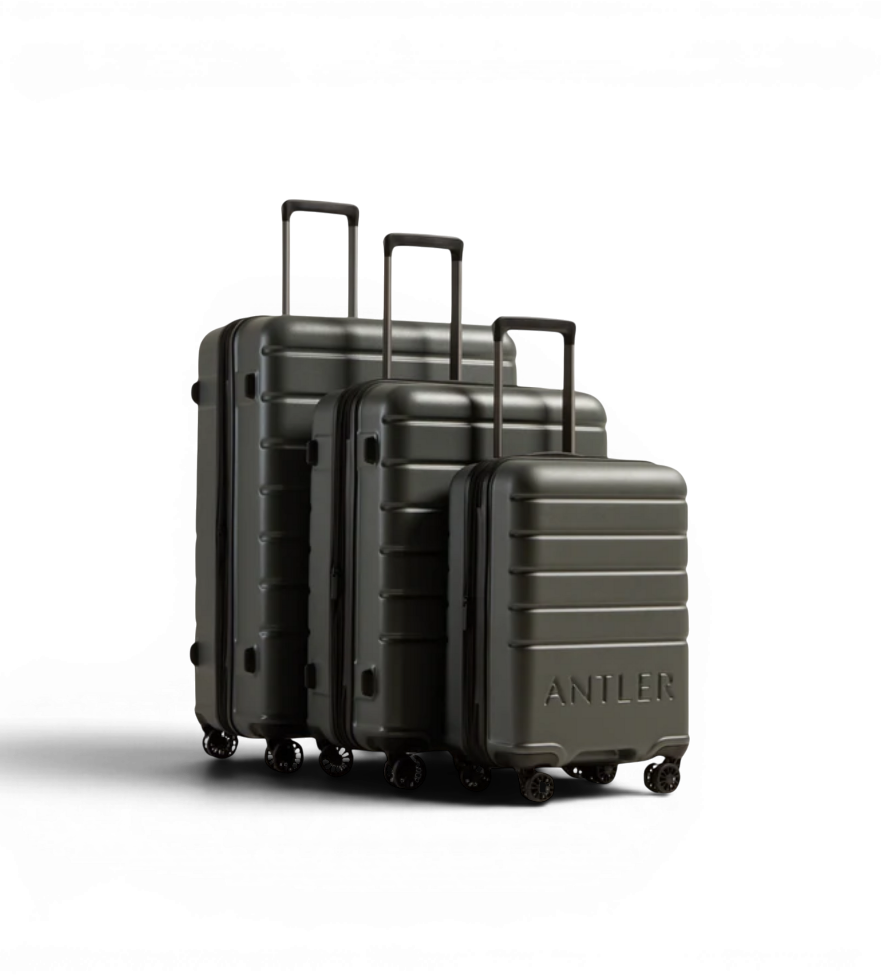 Antler Logo 3 Piece Polycarbonate Spinner Luggage Set