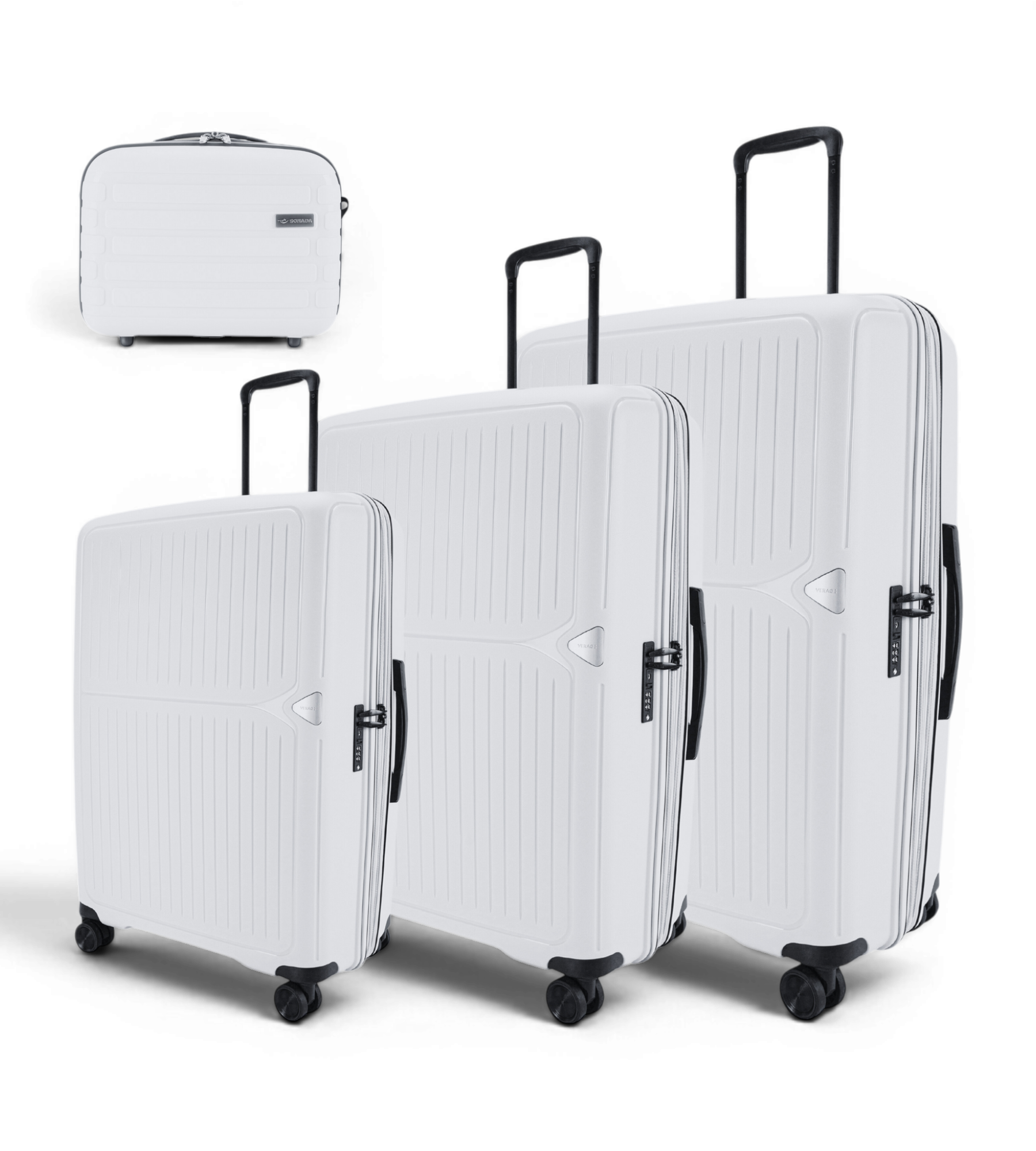 Verage 4 Piece Polycarbonate Luggage Set