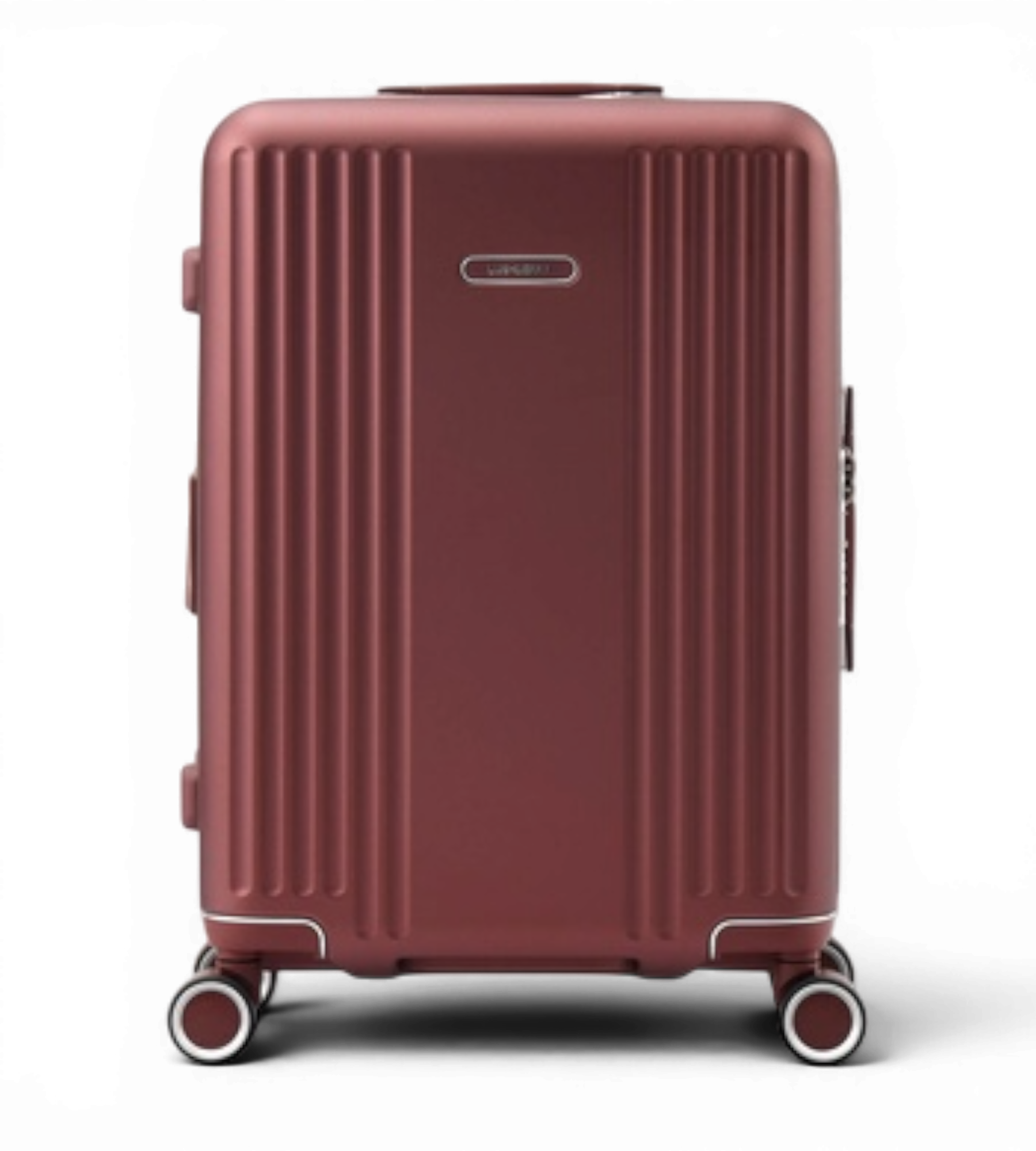 Lushberry Quantum Small 20 Inch Polycarbonate Spinner Suitcase