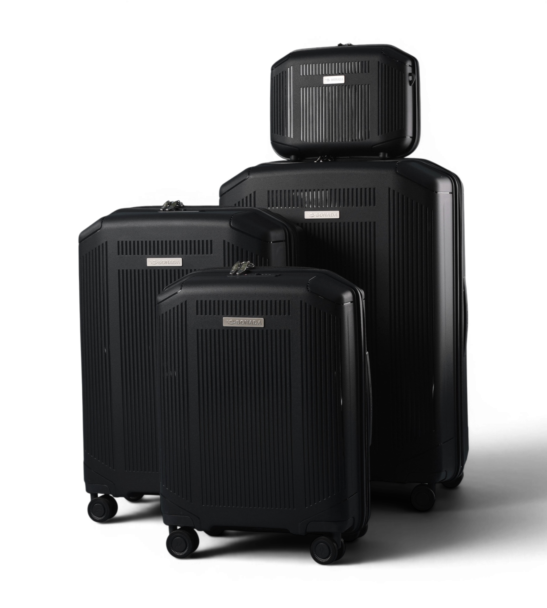 Sonada MILAN 4 Piece Polycarbonate Luggage Set