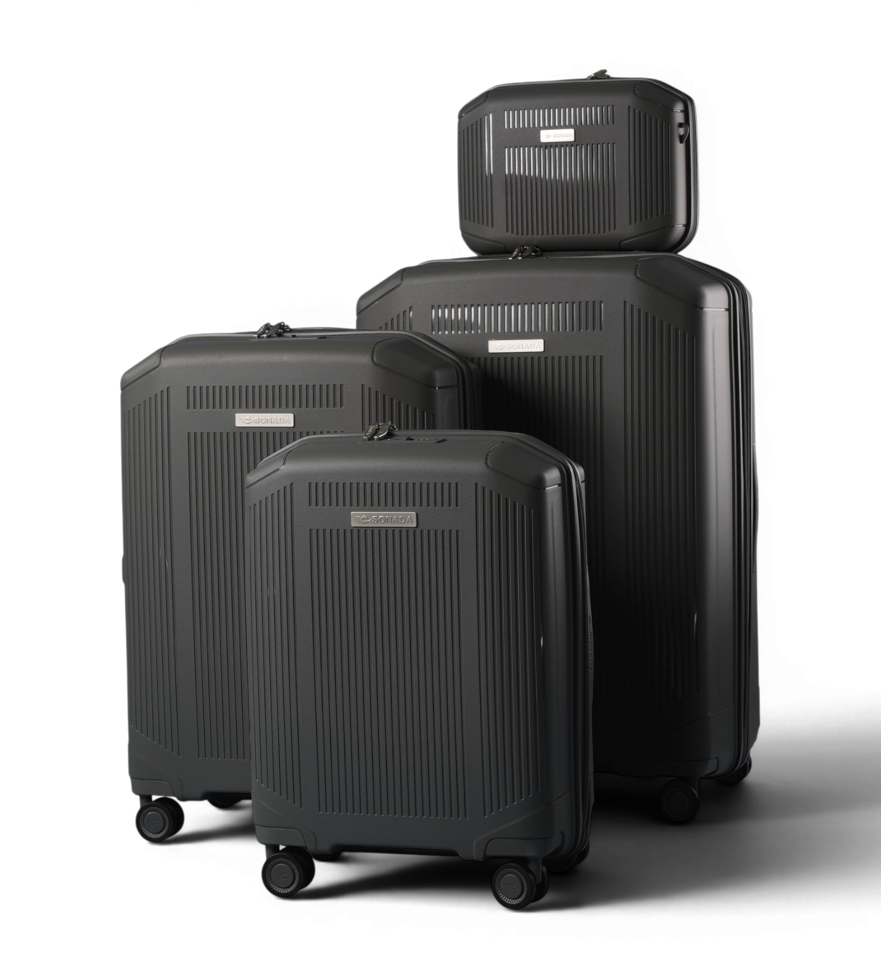 Sonada MILAN 4 Piece Polycarbonate Luggage Set