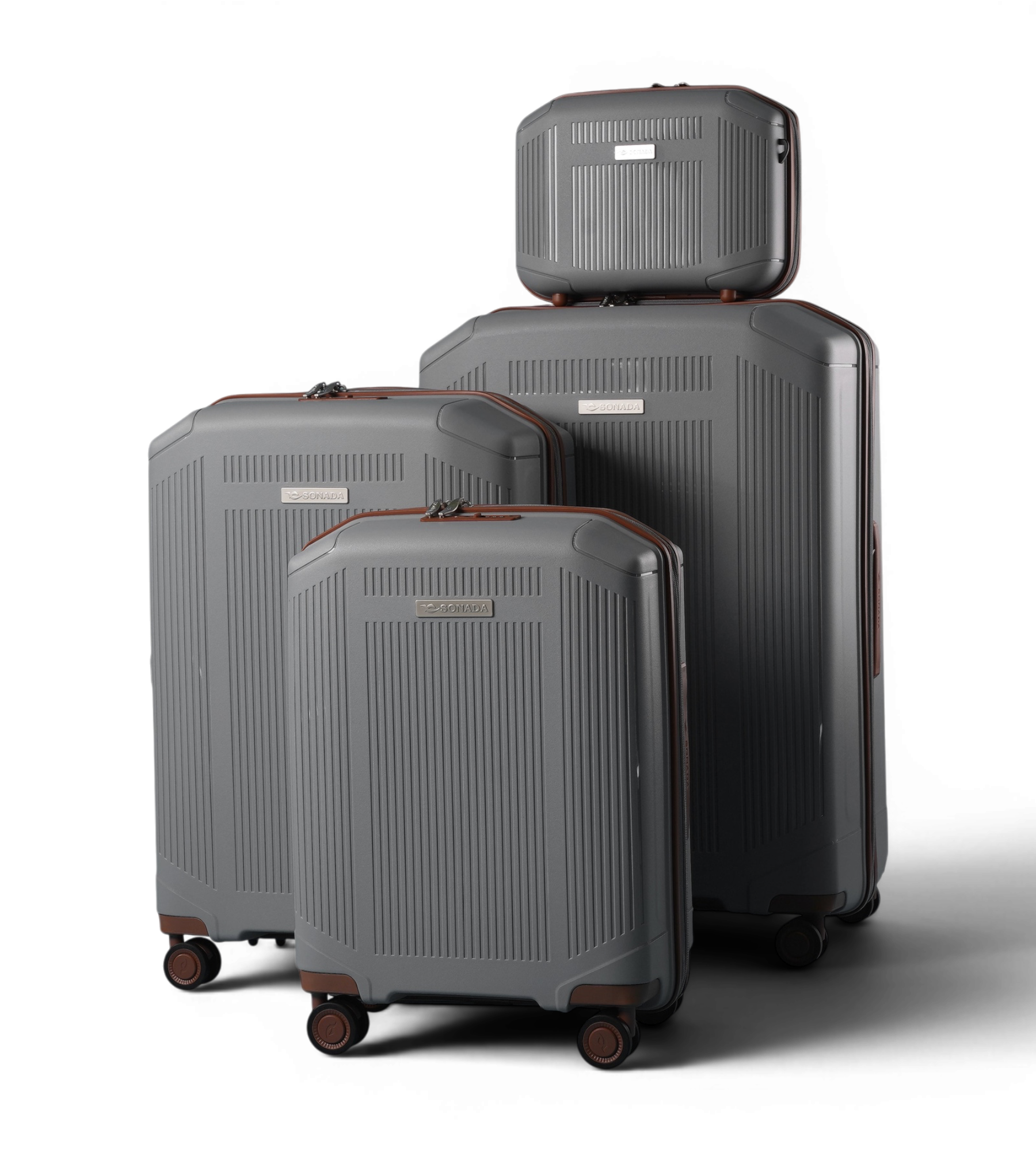 Sonada MILAN 4 Piece Polycarbonate Luggage Set