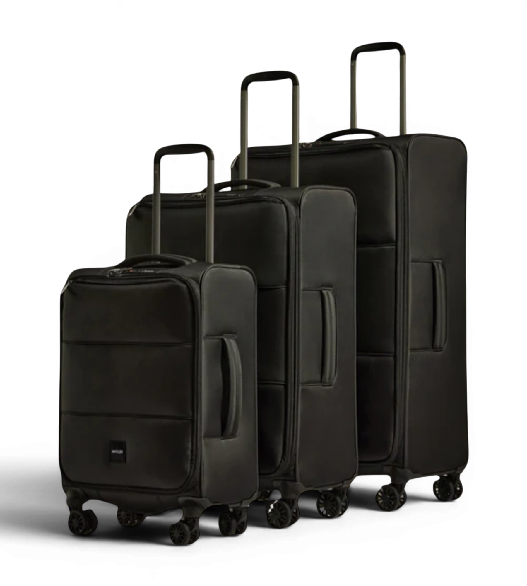 Antler Stripe 3 Piece Soft Shell Luggage Set
