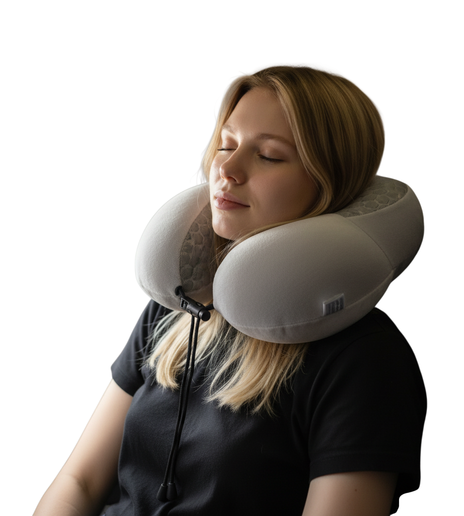 Sonada Memory Foam Neck Pillow Travel Support