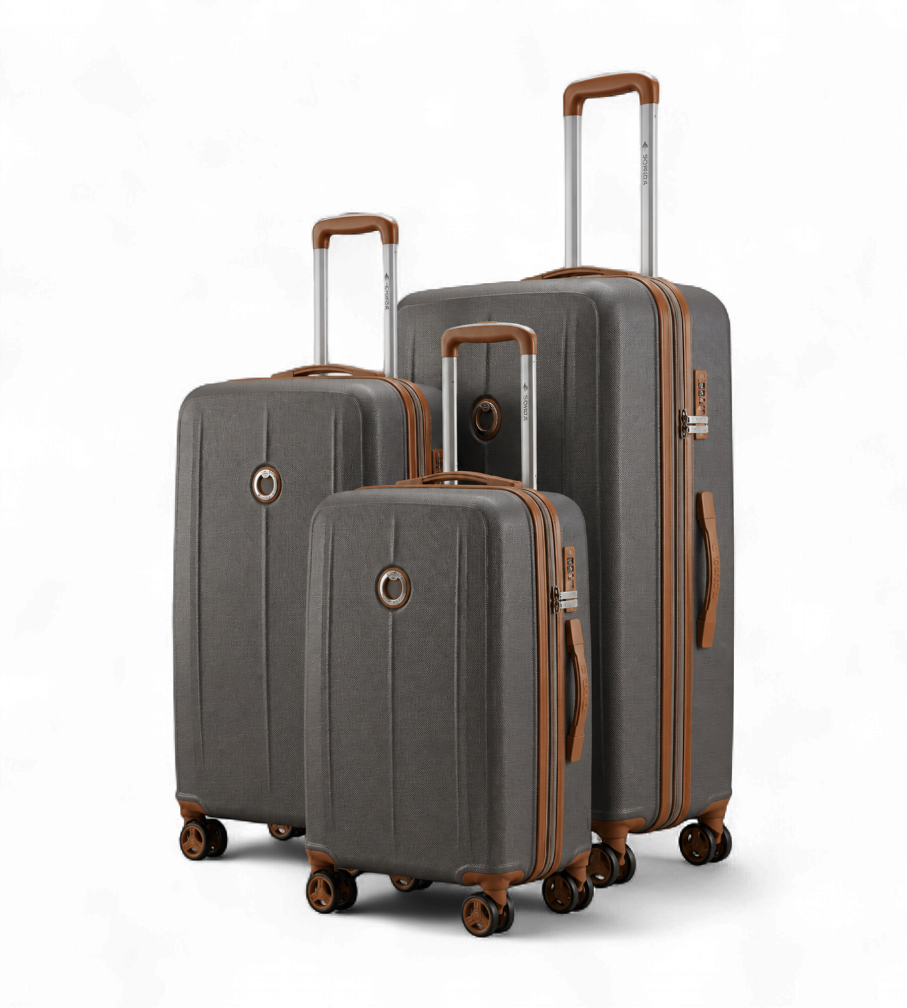 Sonada Aragon Hard Shell ABS Luggage Set of 3