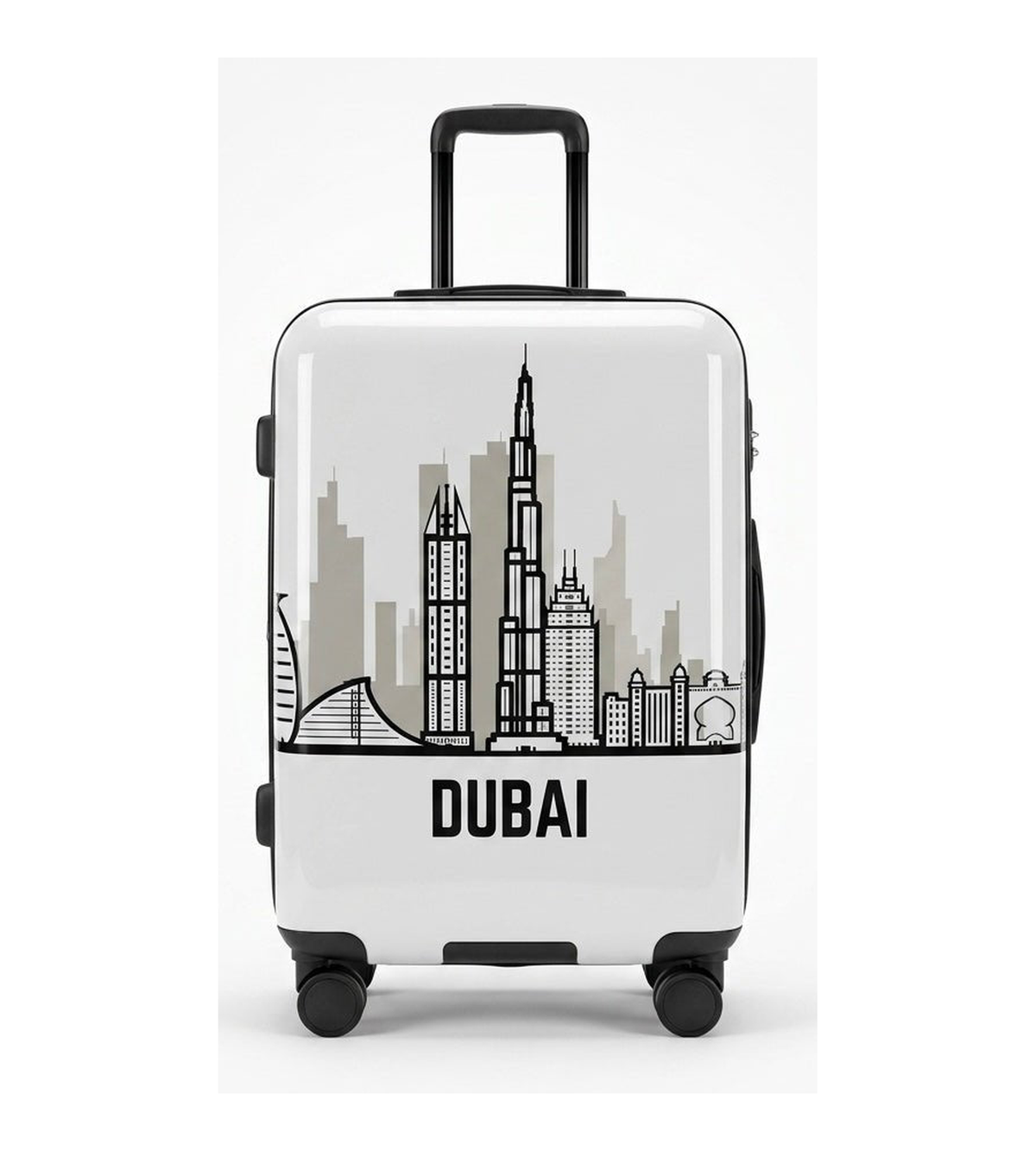 Sonada Hardside 3-Piece Trolley Luggage Set of 3 Hard-Shell