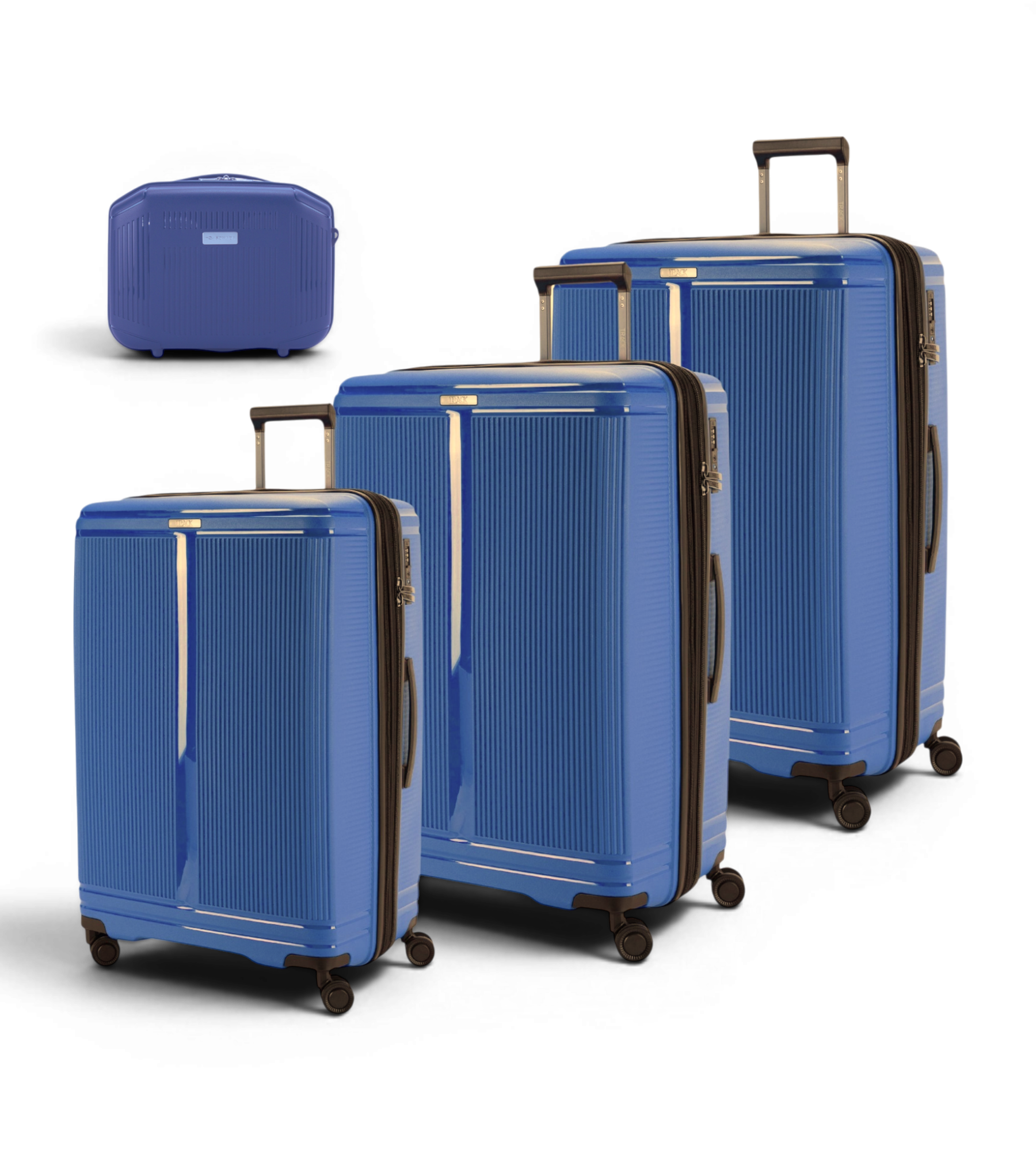 Track 4 Piece Polypropylene Luggage Set