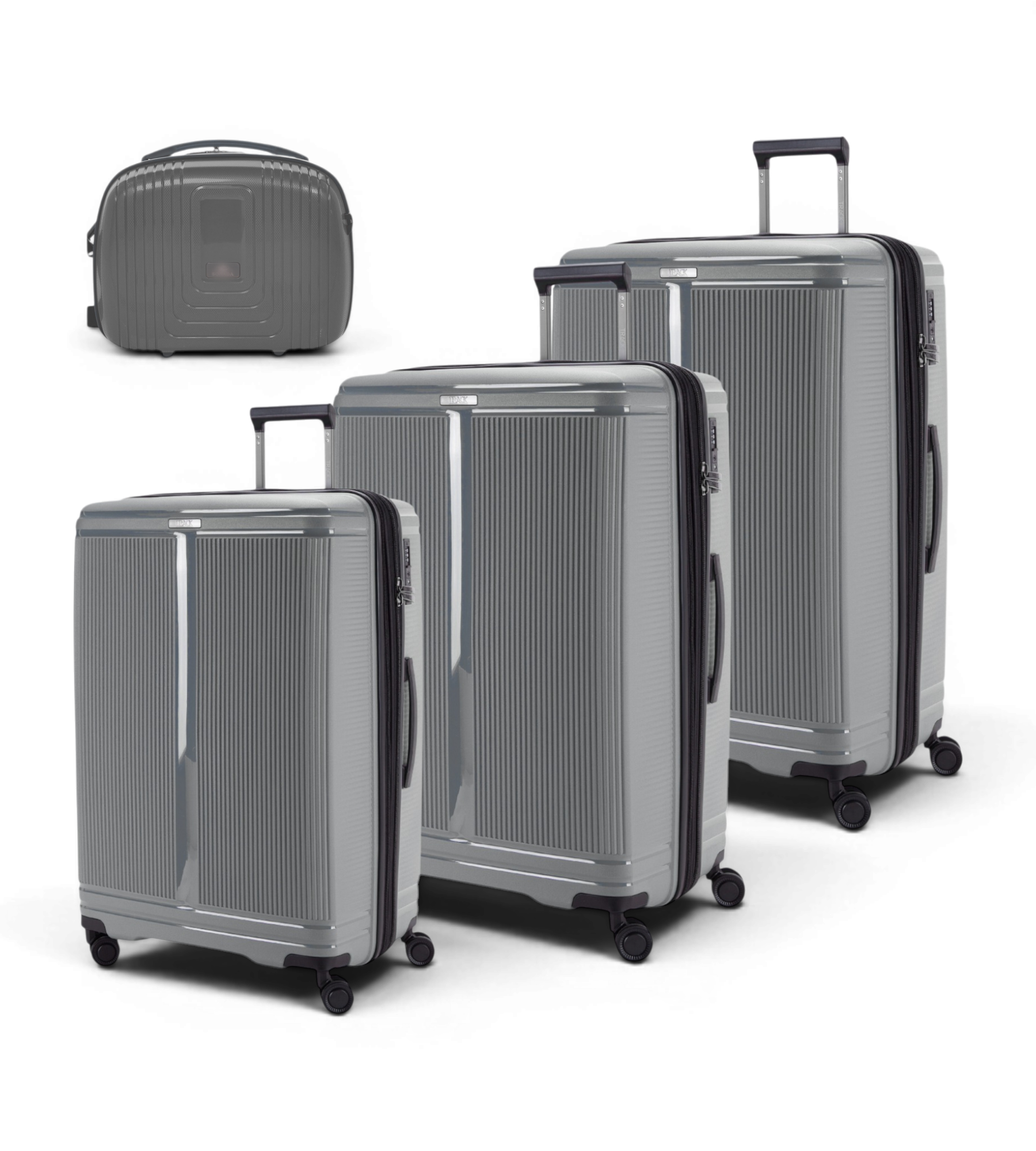Track 4 Piece Polypropylene Luggage Set