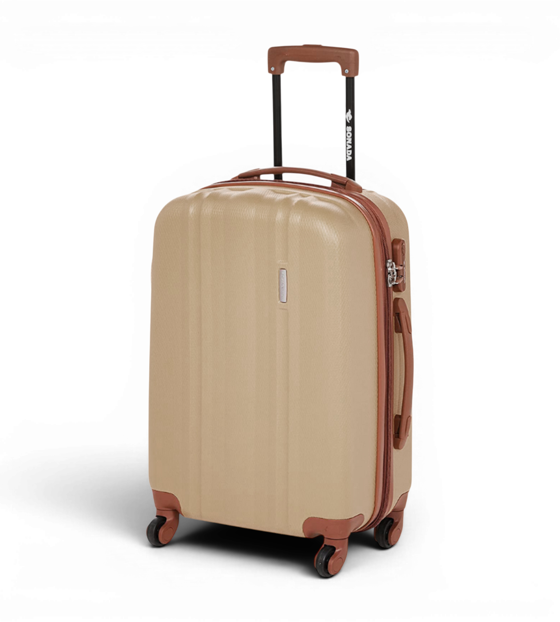 Sonada Upright 3 Piece Polycarbonate Luggage Set