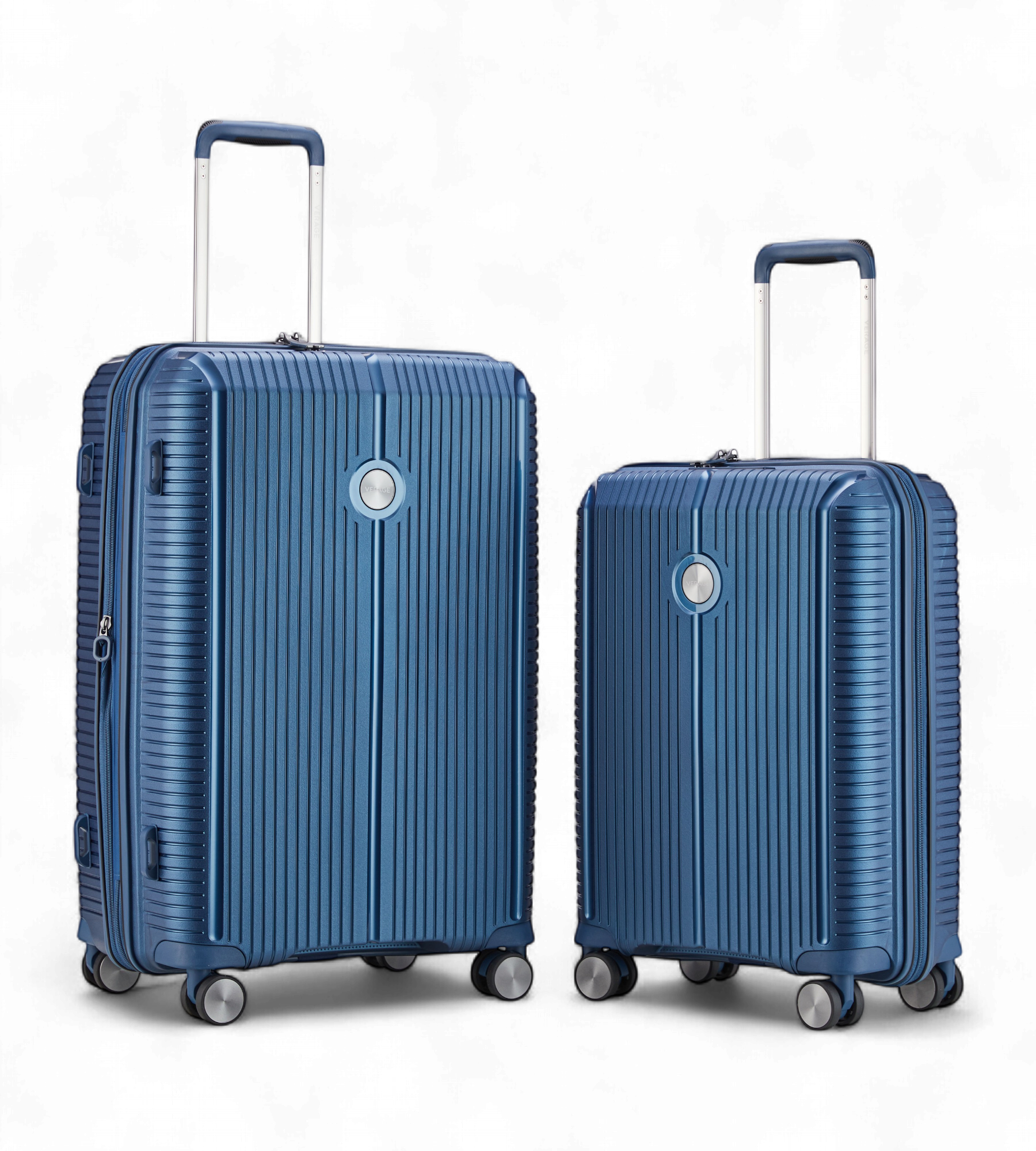 Verage Rome Monti 3 Piece Polypropylene Luggage Set