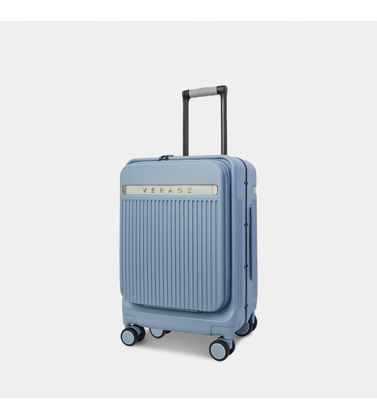 Verage Windsor Polycarbonate 4-Wheel Trolley 28 Inch with Front Pocket