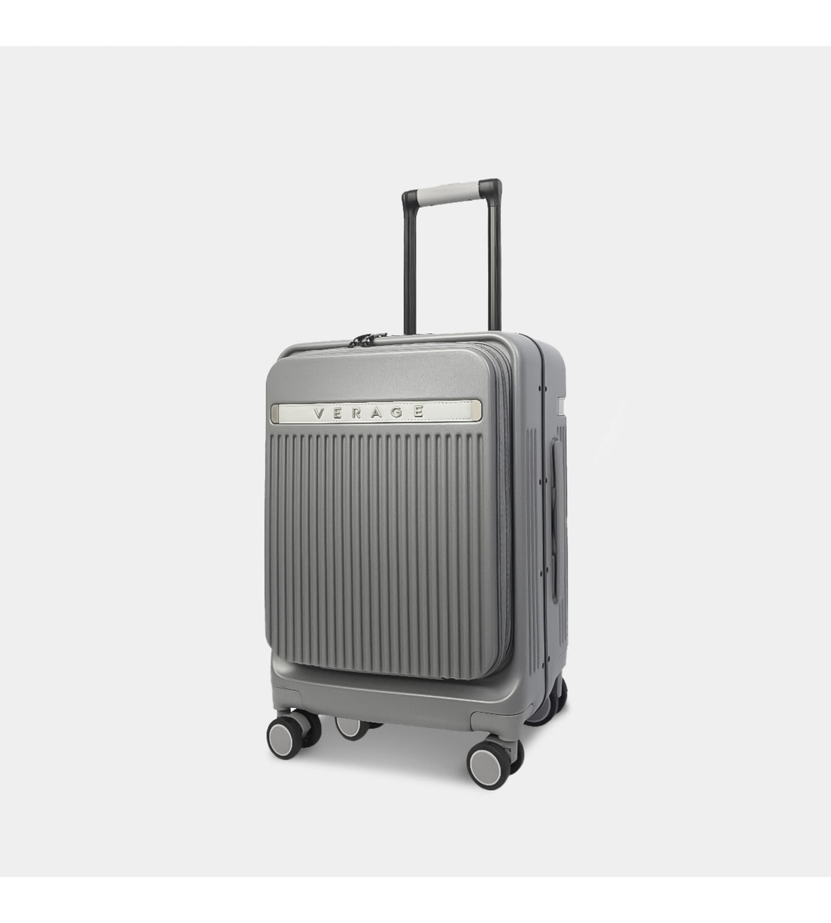 Verage Windsor Polycarbonate 4-Wheel Trolley 28 Inch with Front Pocket