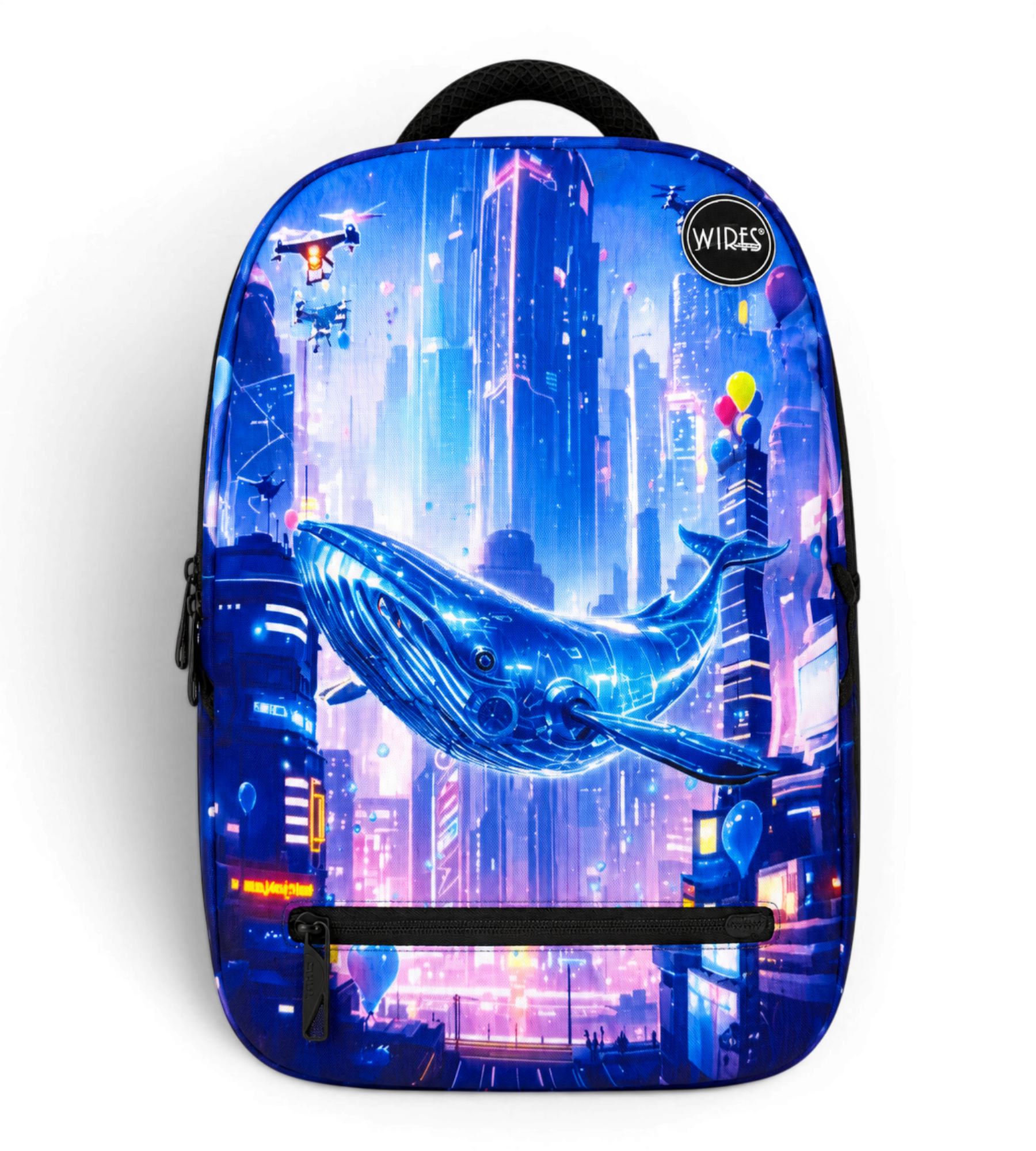 Wires School Backpack 19 Inch