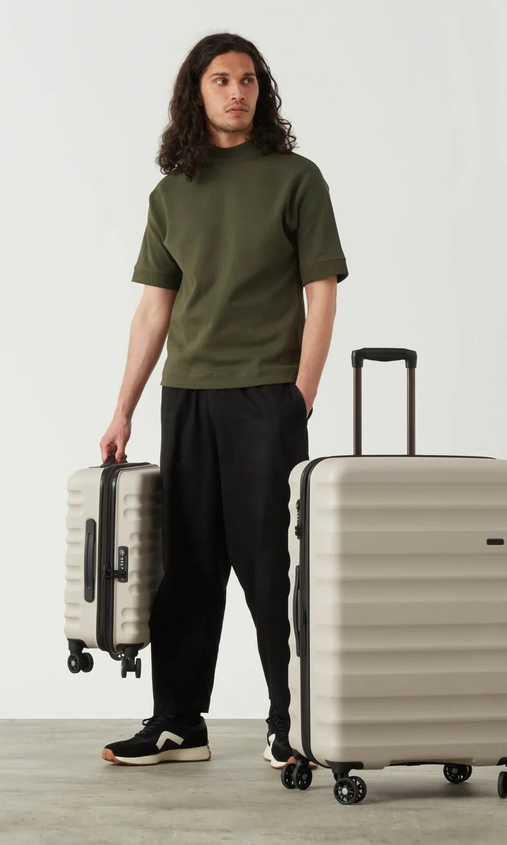 ANTLER CLIFTON LUGGAGE SET OF 3 BLACK