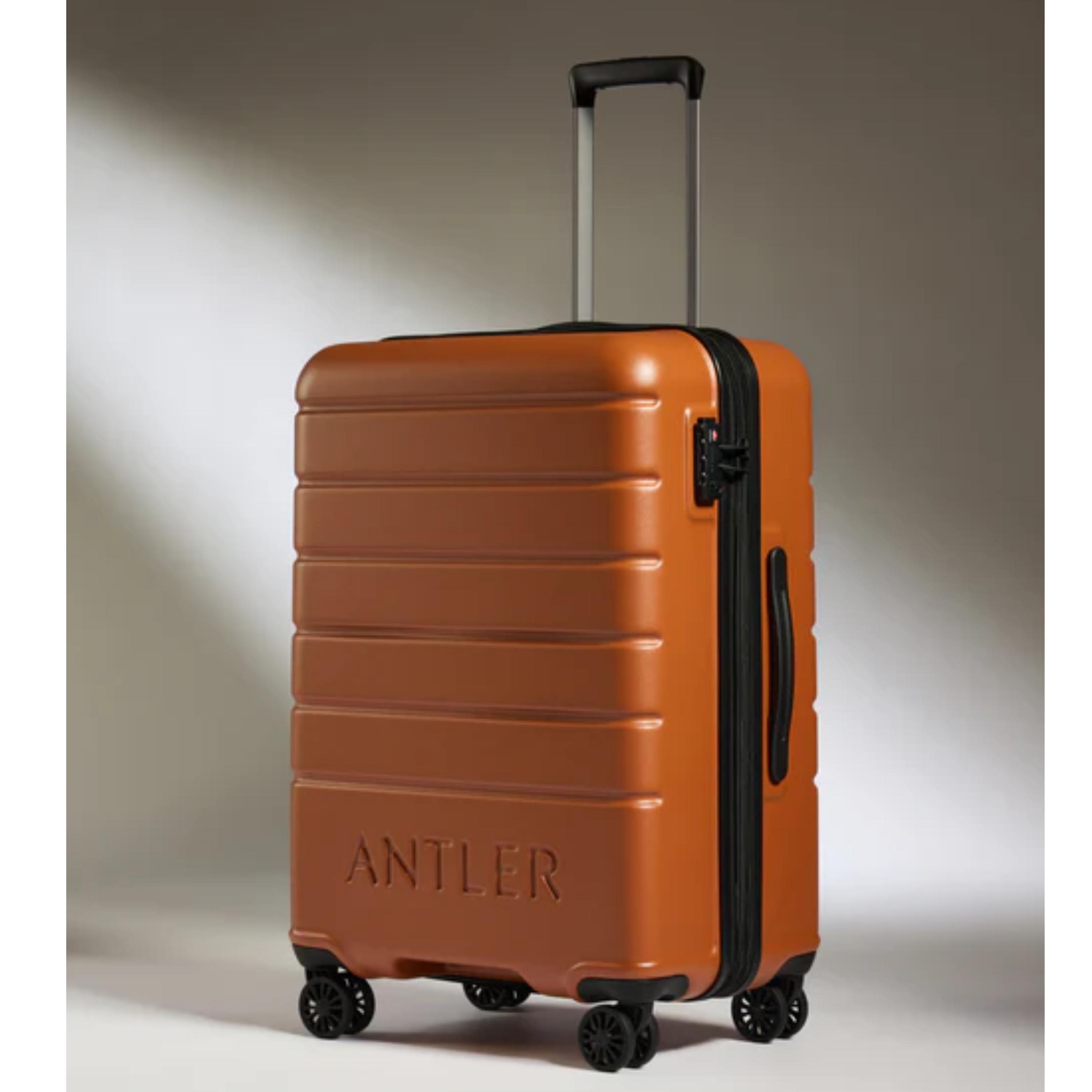 Logo Polycarbonate Large Suitcase 28 Inch-Orange