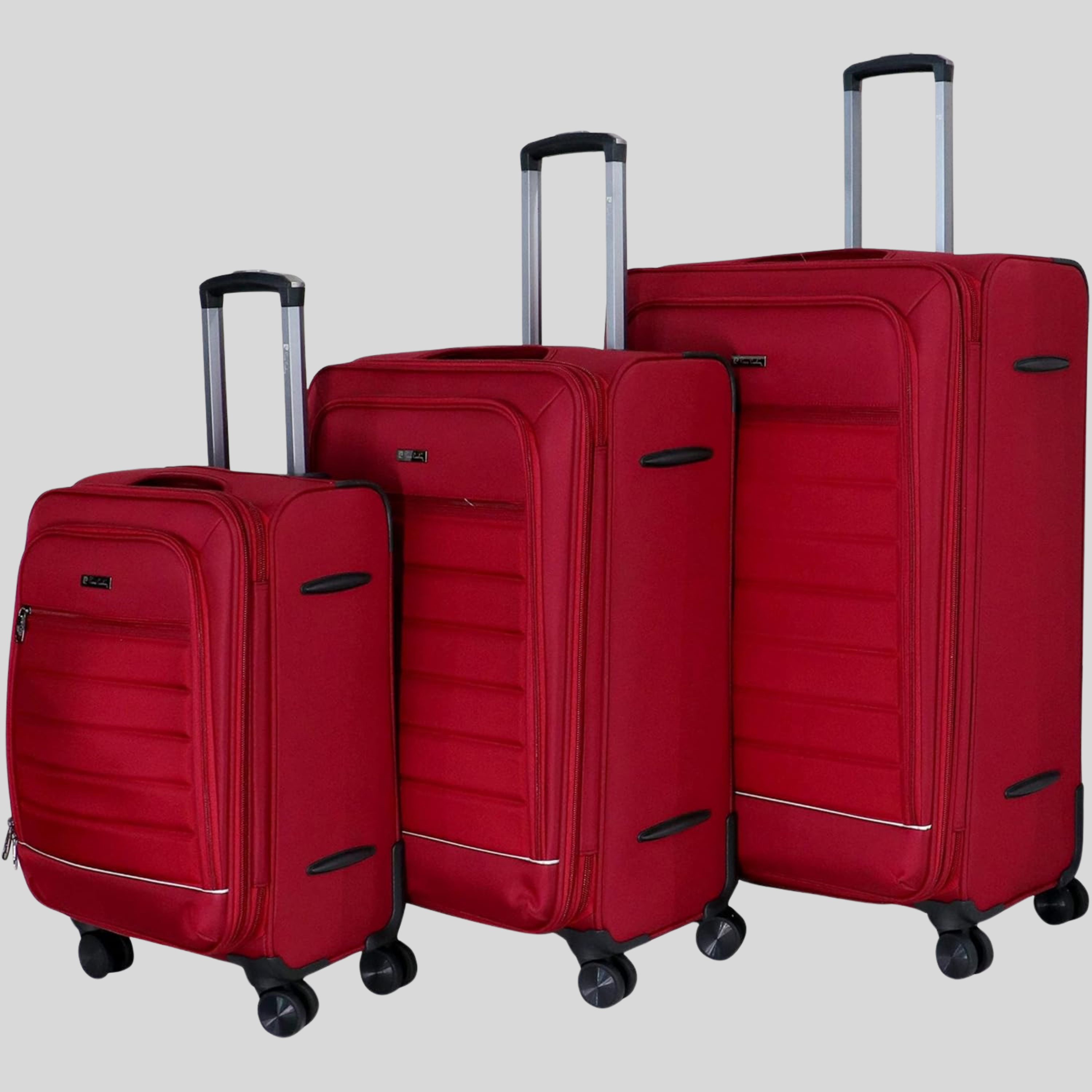 Pierre Cardin Softside Luggage Set of 3