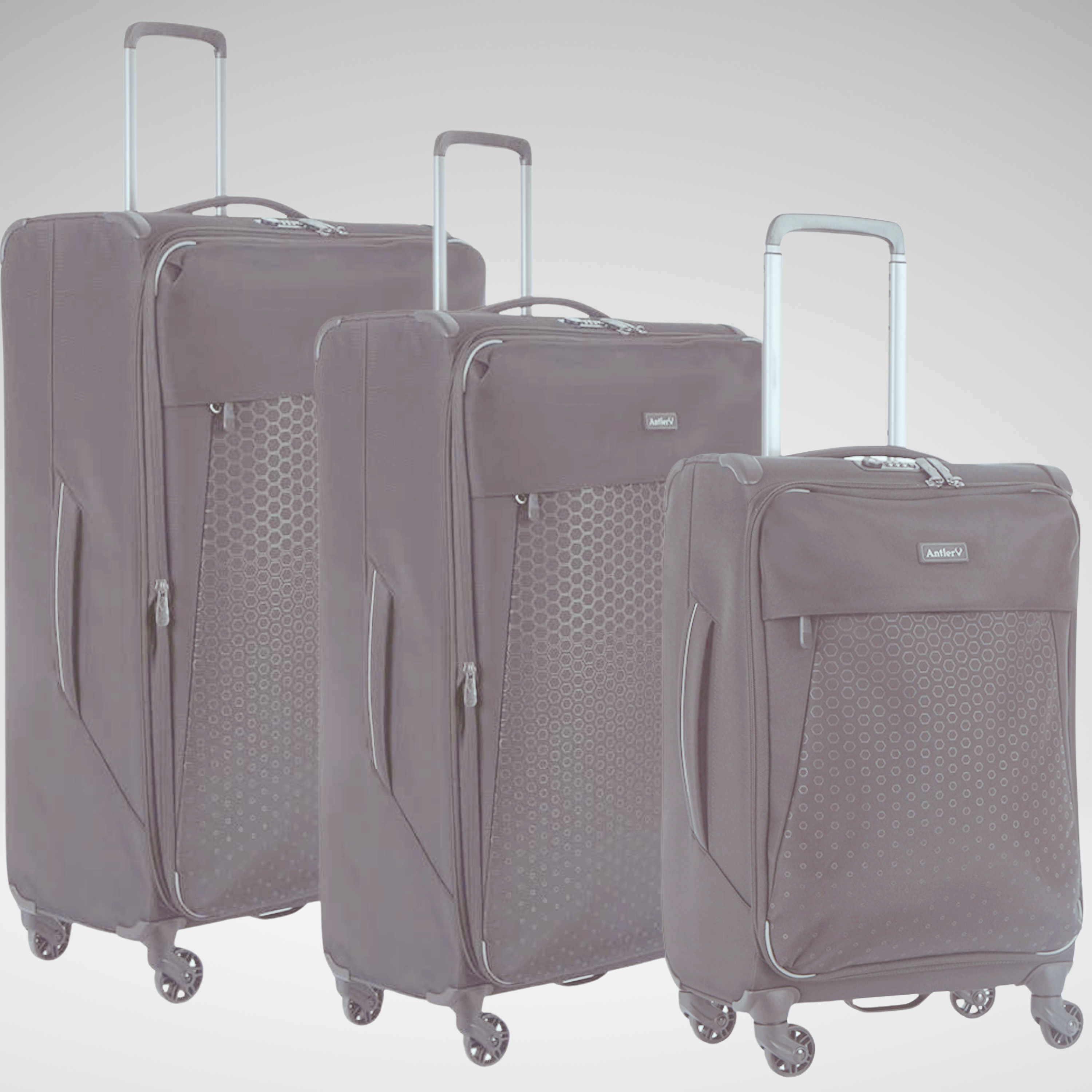 Oxygen Luggage Set of 3-Grey
