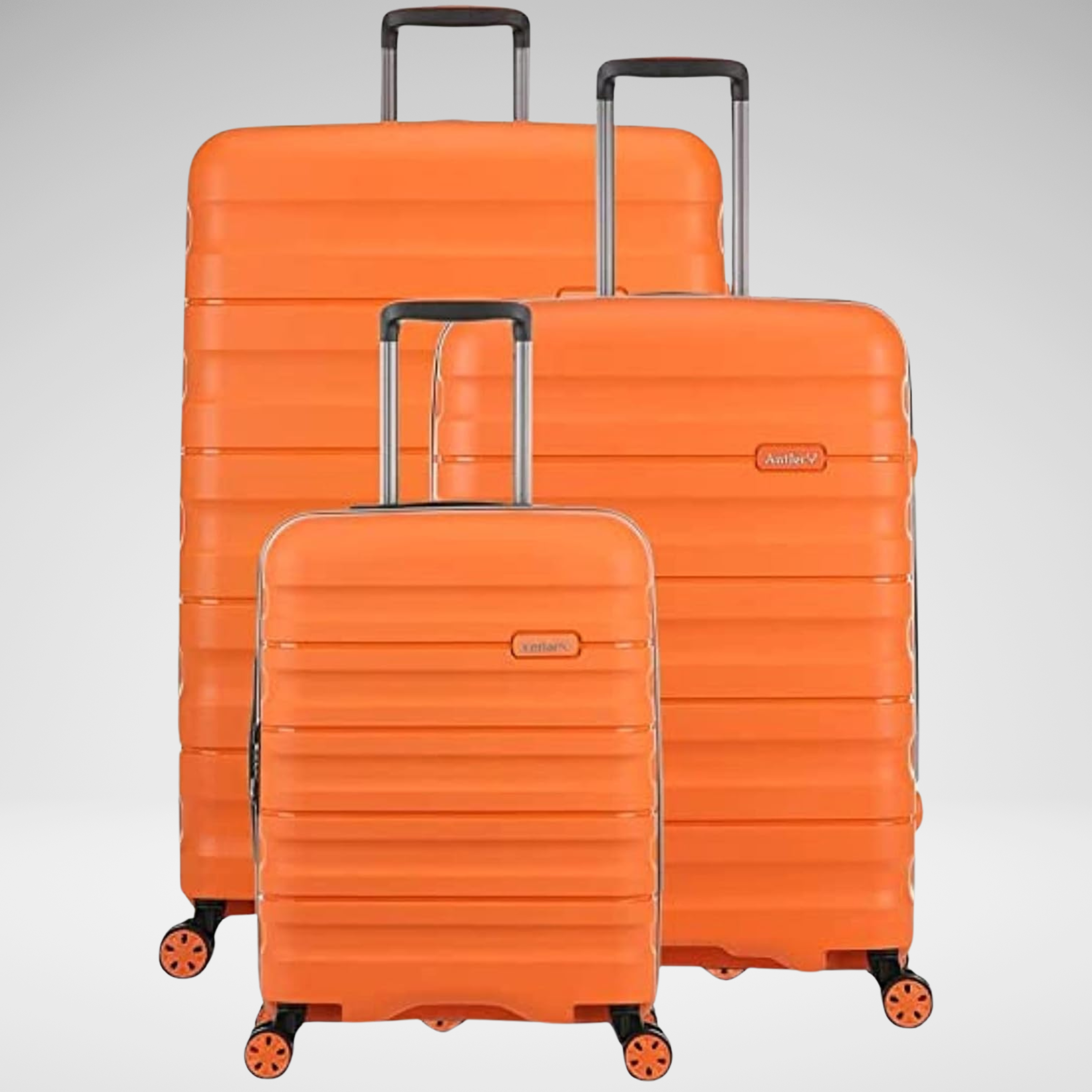 Juno Set of 3 Unbreakable Luggage-Orange
