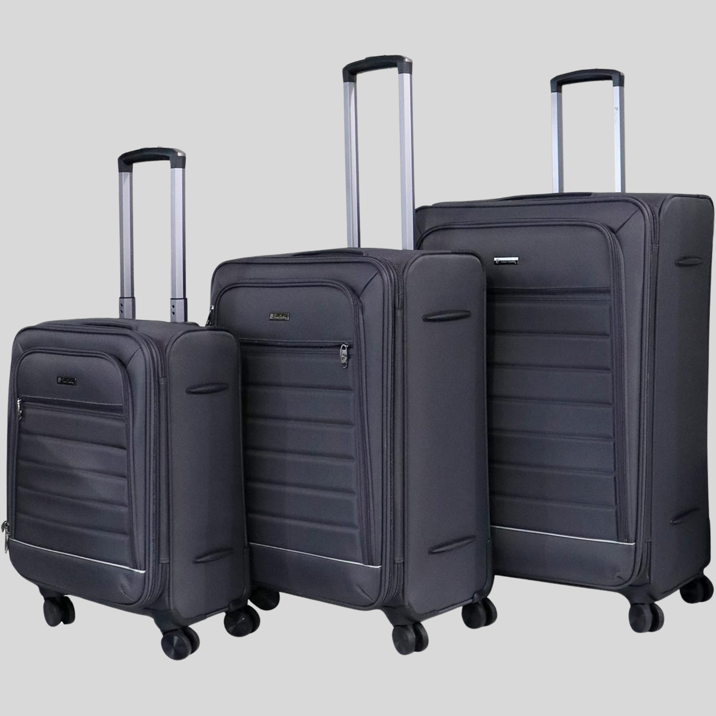 Pierre Cardin Softside Luggage Set of 3