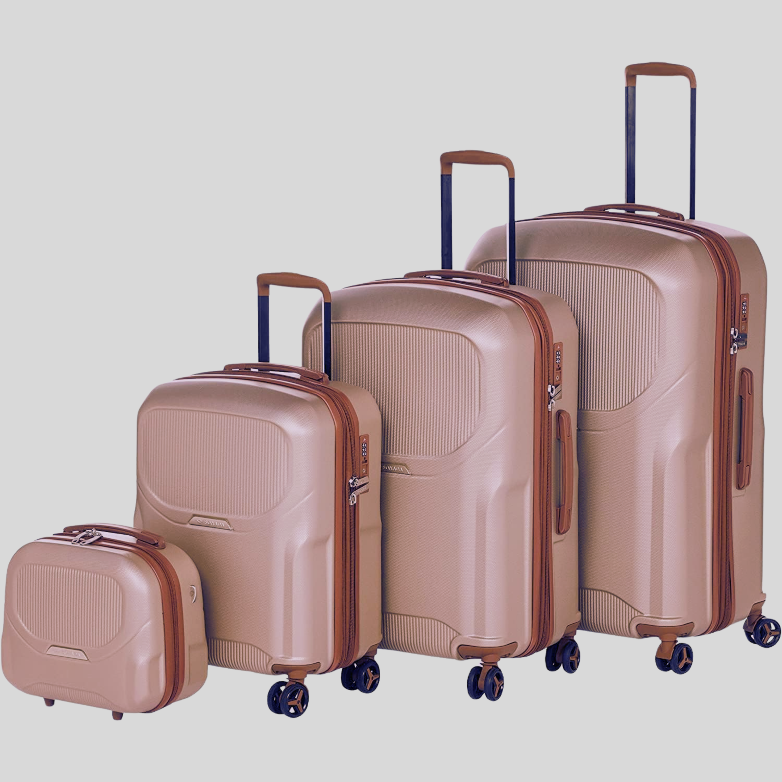 SONADA Hard side Luggage Parma Collection Set of 4