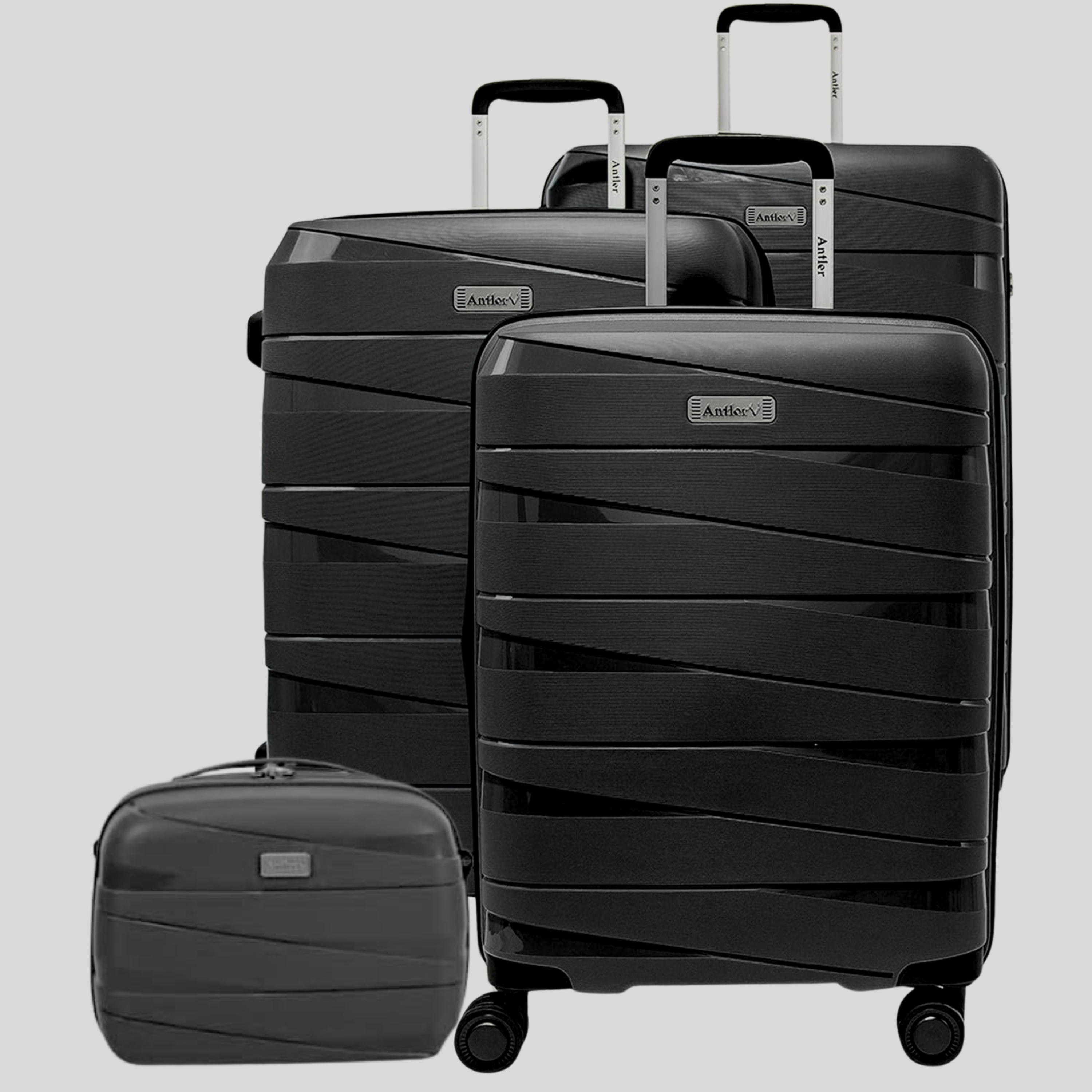 Nova Unbreakable Luggage Set of 4-D Grey