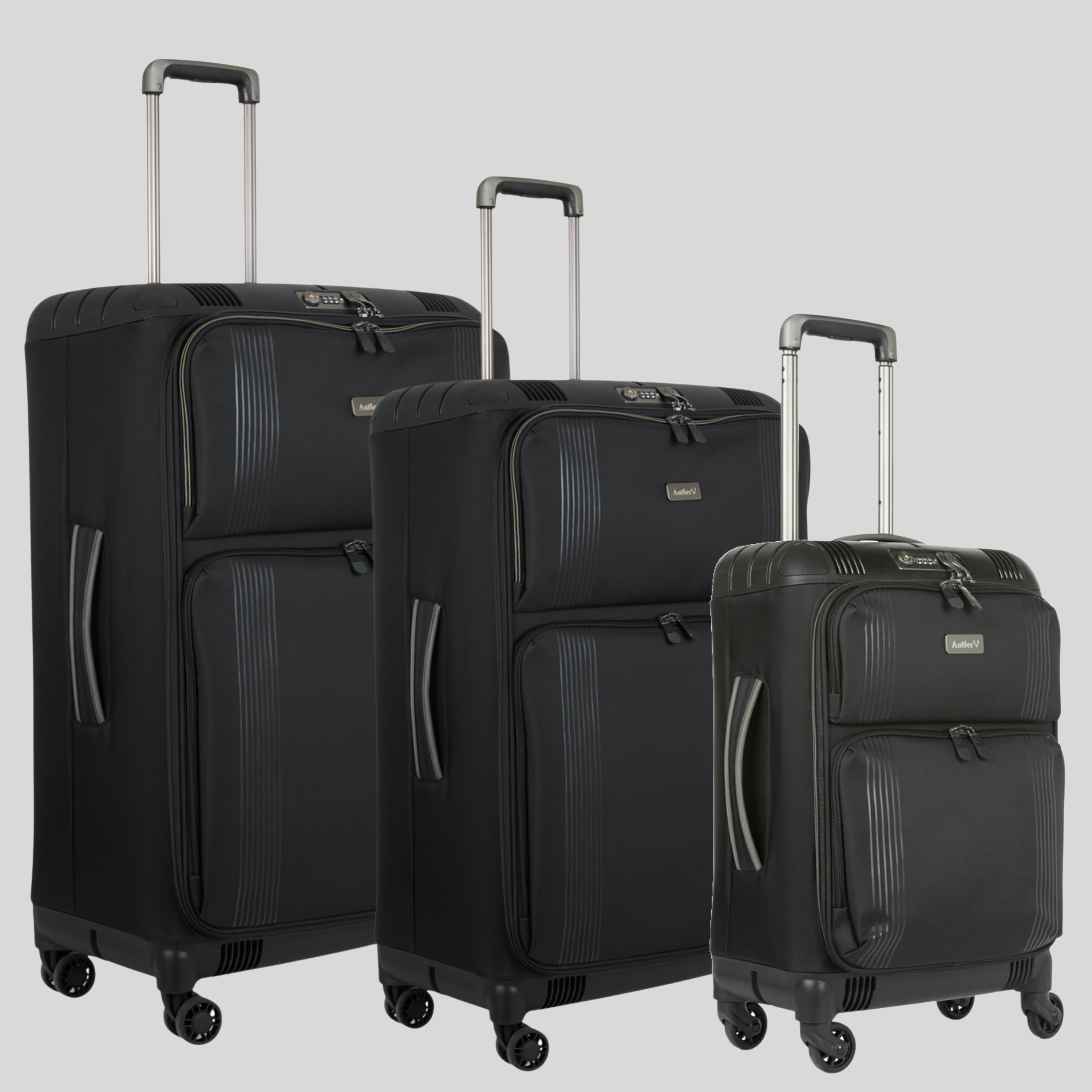Titus Luggage Set of 3-Black