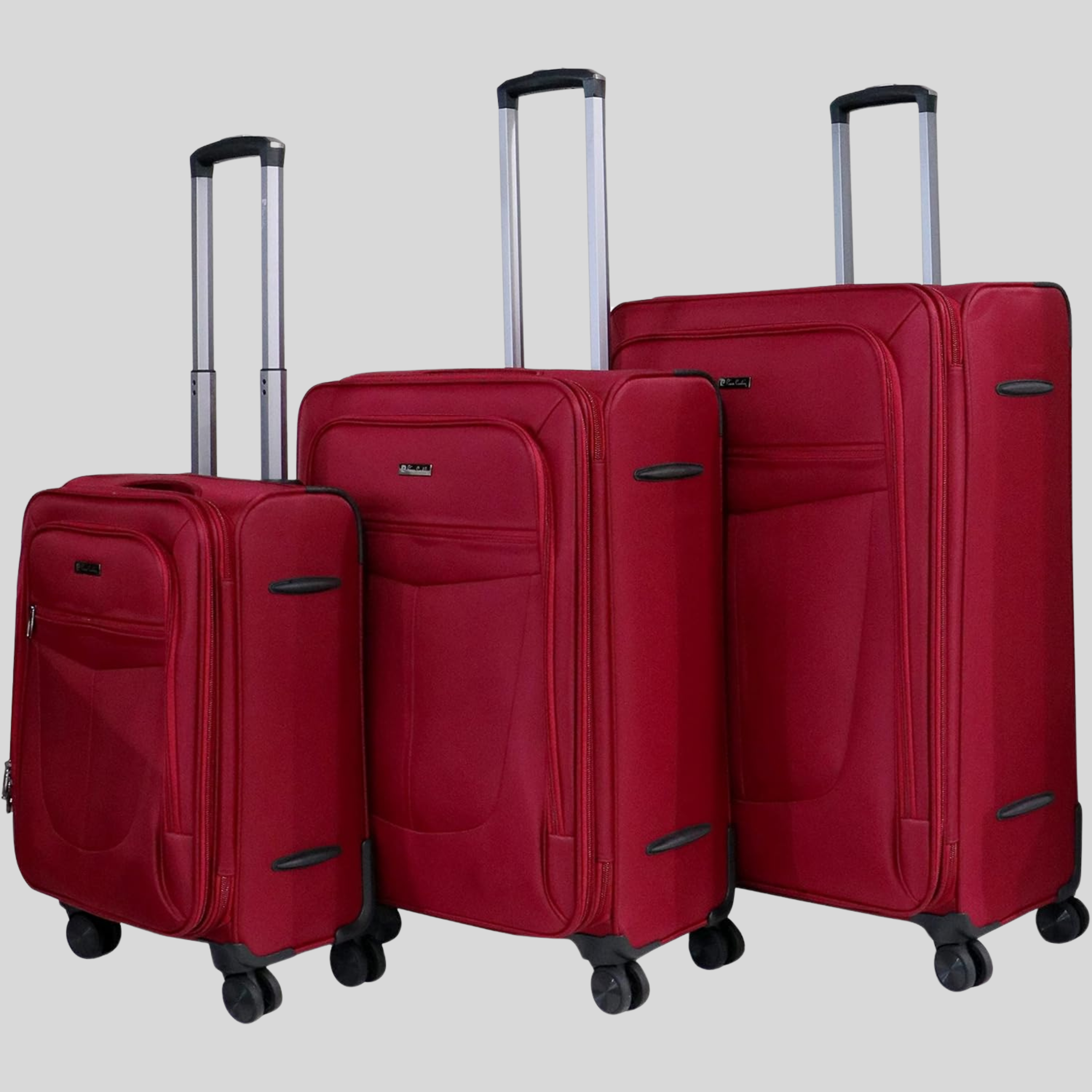 PIERRE CARDIN Soft side Luggage User Collection Set of 3