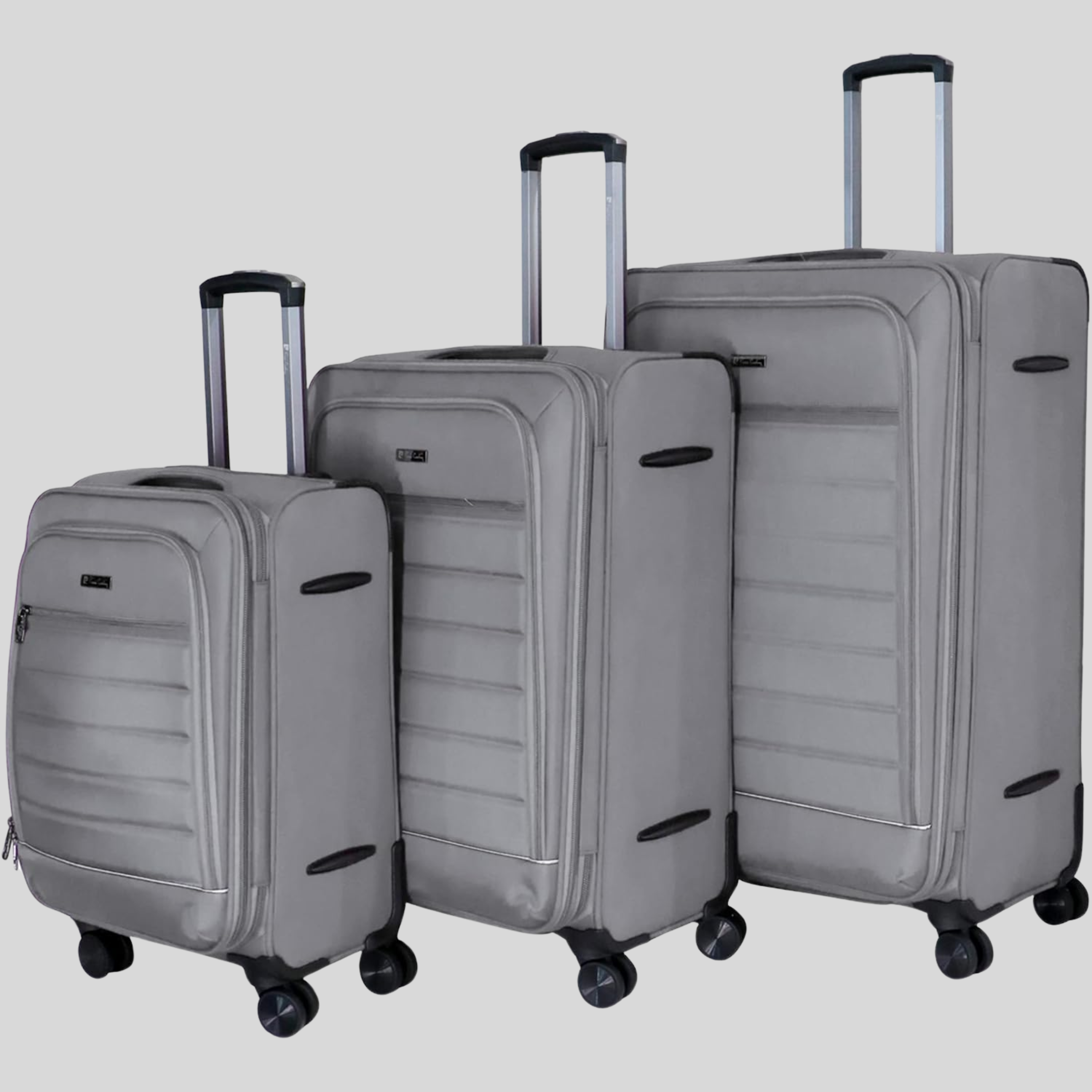 Pierre Cardin Softside Luggage Set of 3