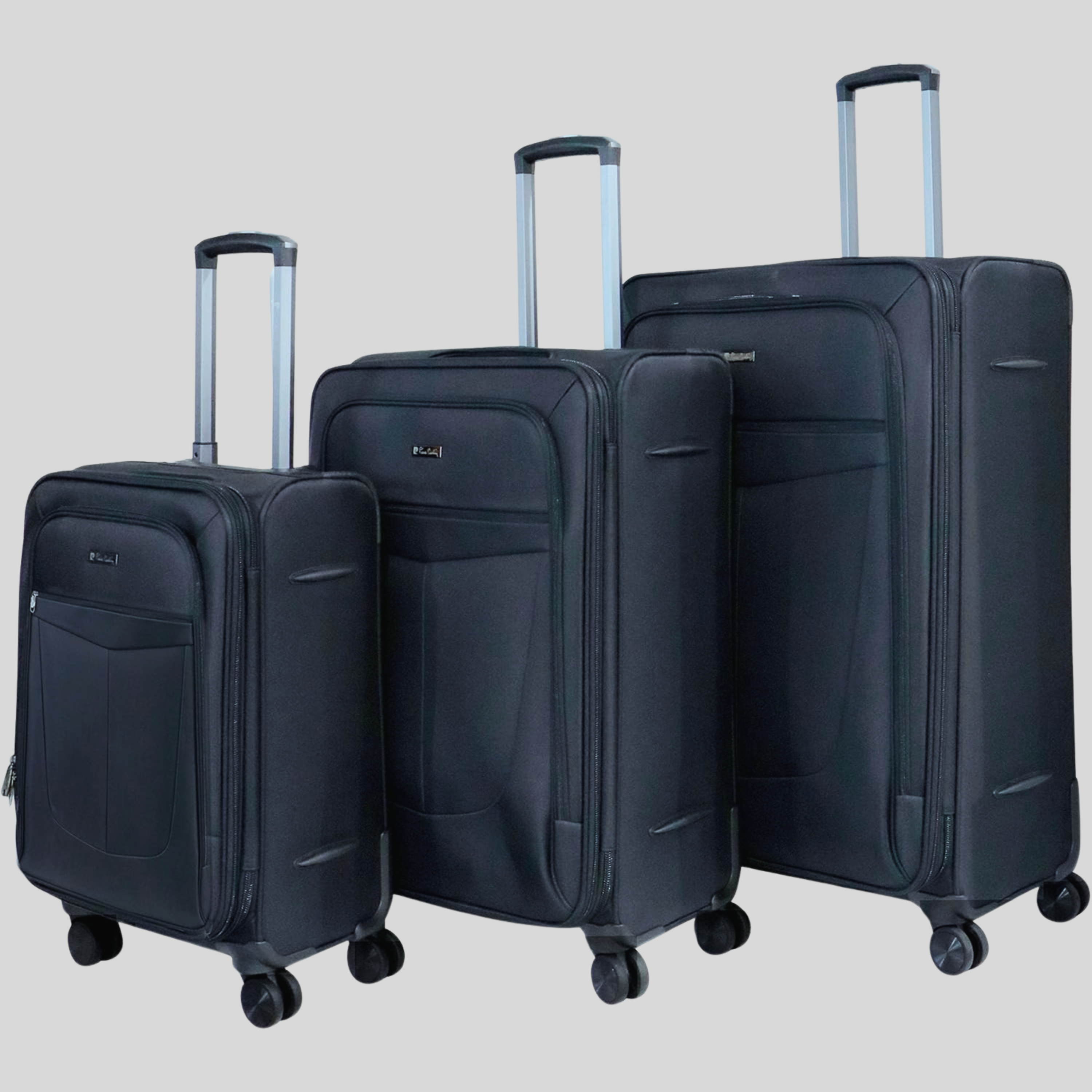 PIERRE CARDIN Soft side Luggage User Collection Set of 3