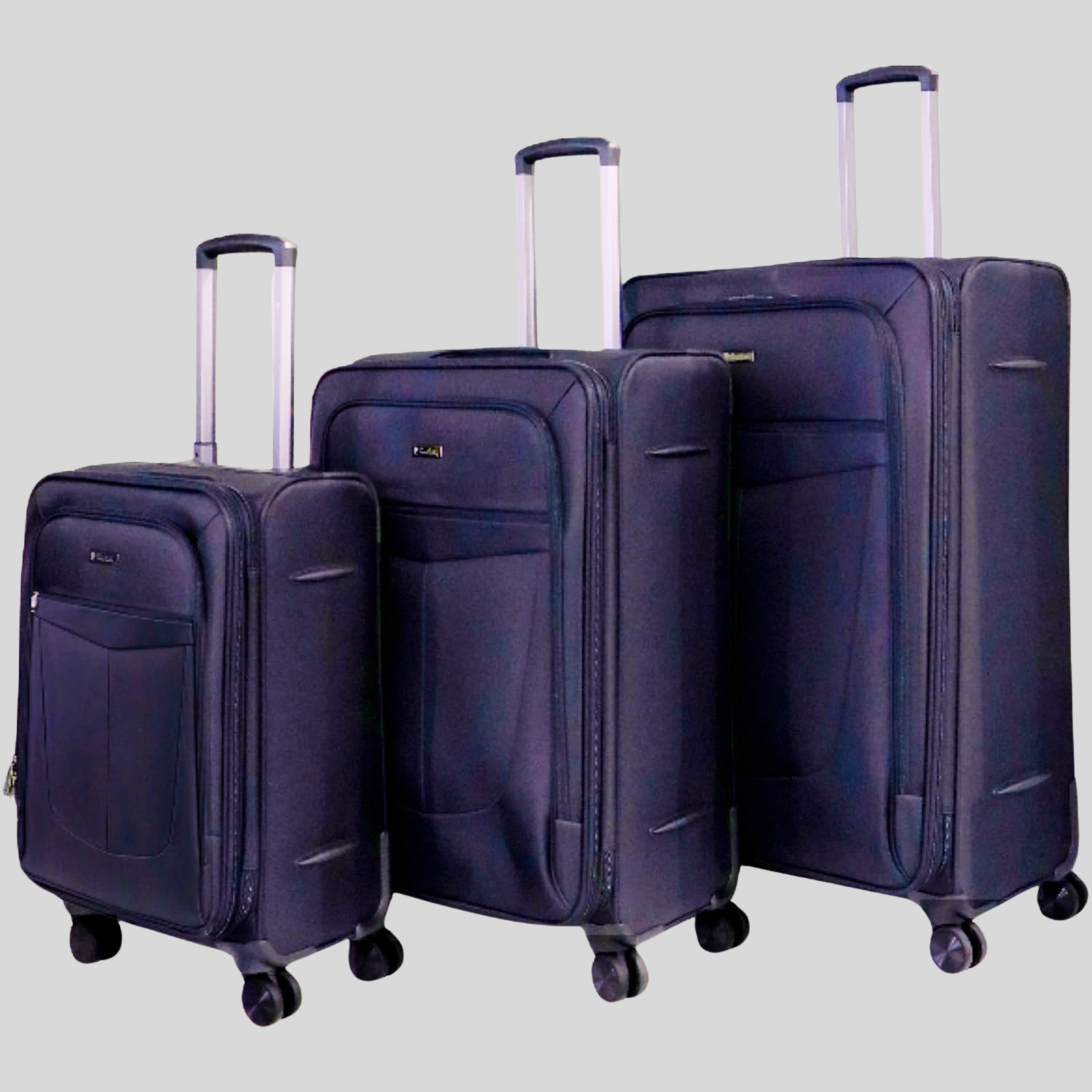 PIERRE CARDIN Soft side Luggage User Collection Set of 3