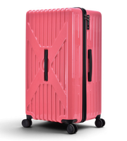 Lushberry AXEL Large 29 Inch Polycarbonate Spinner Suitcase