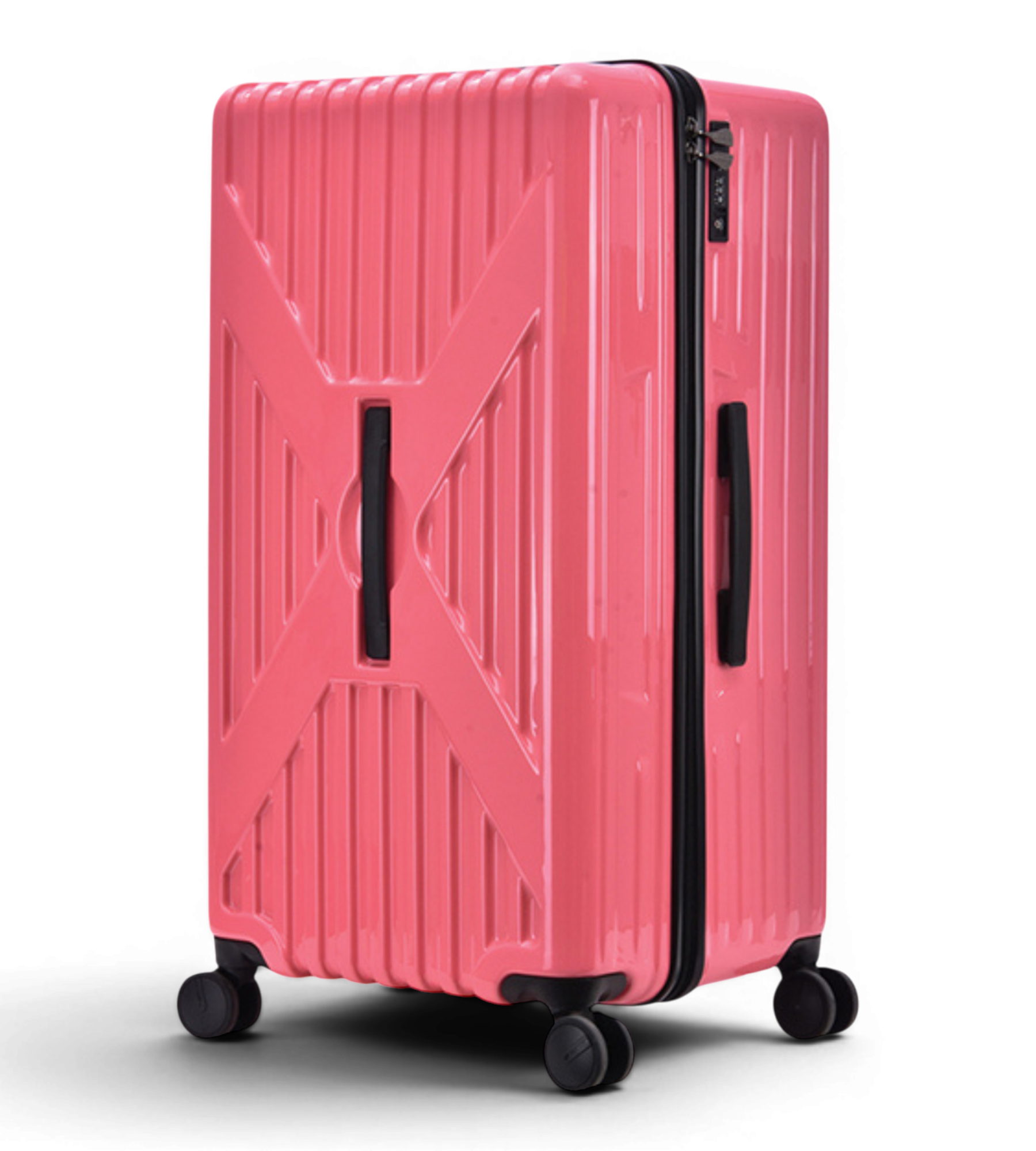 Lushberry AXEL Large 29 Inch Polycarbonate Spinner Suitcase