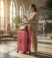 Lushberry AXEL Large 29 Inch Polycarbonate Spinner Suitcase