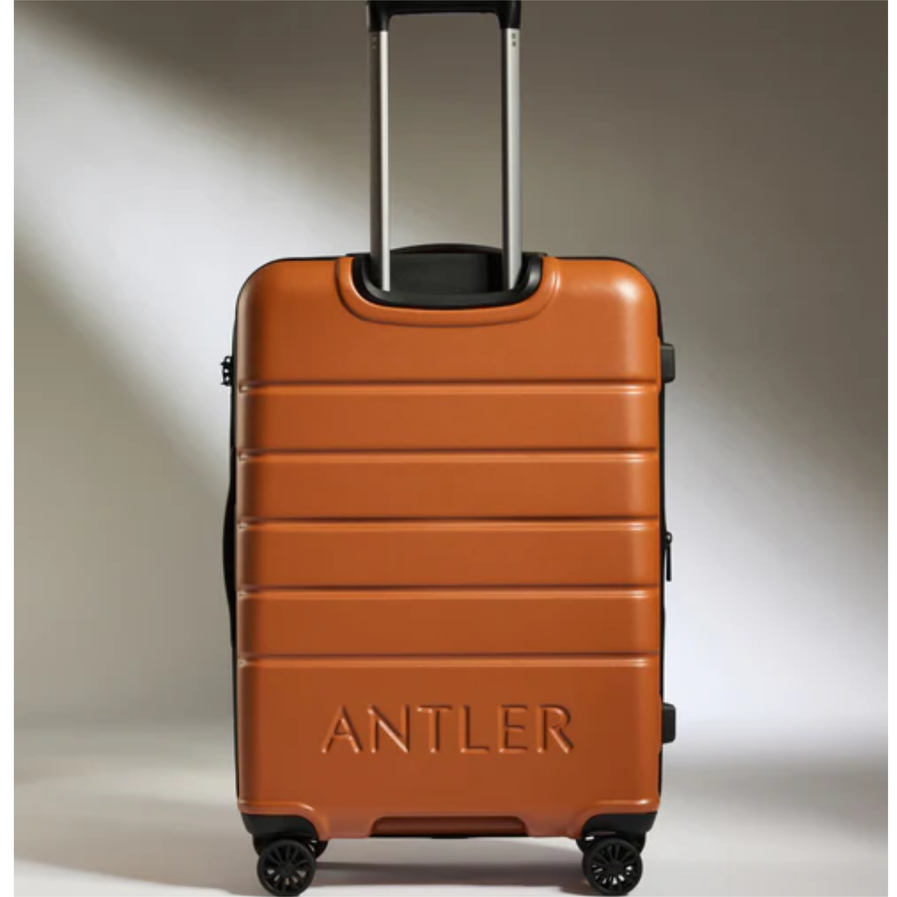 Logo Polycarbonate Large Suitcase 28 Inch-Orange