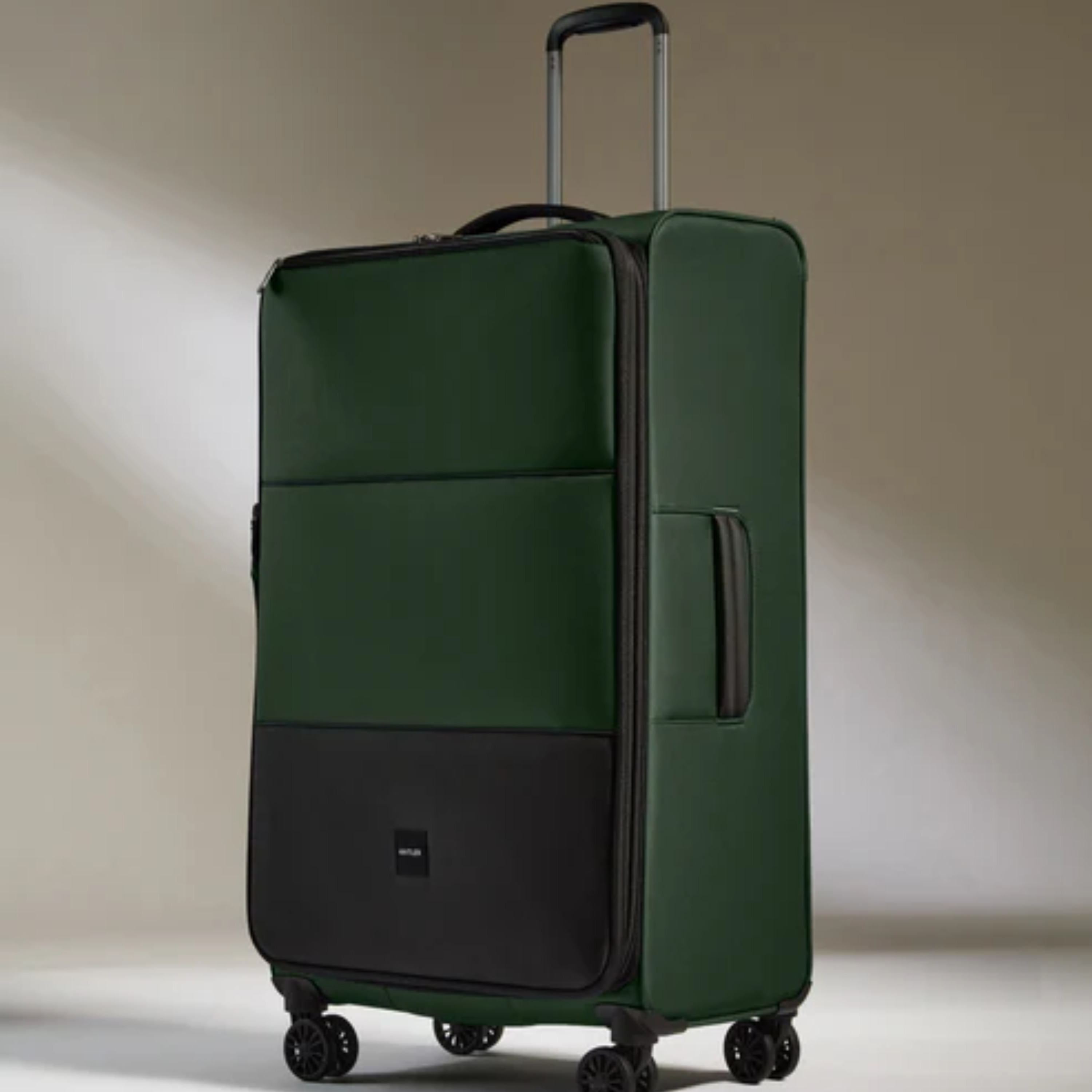 Soft Stripe Luggage Set of 3-Green