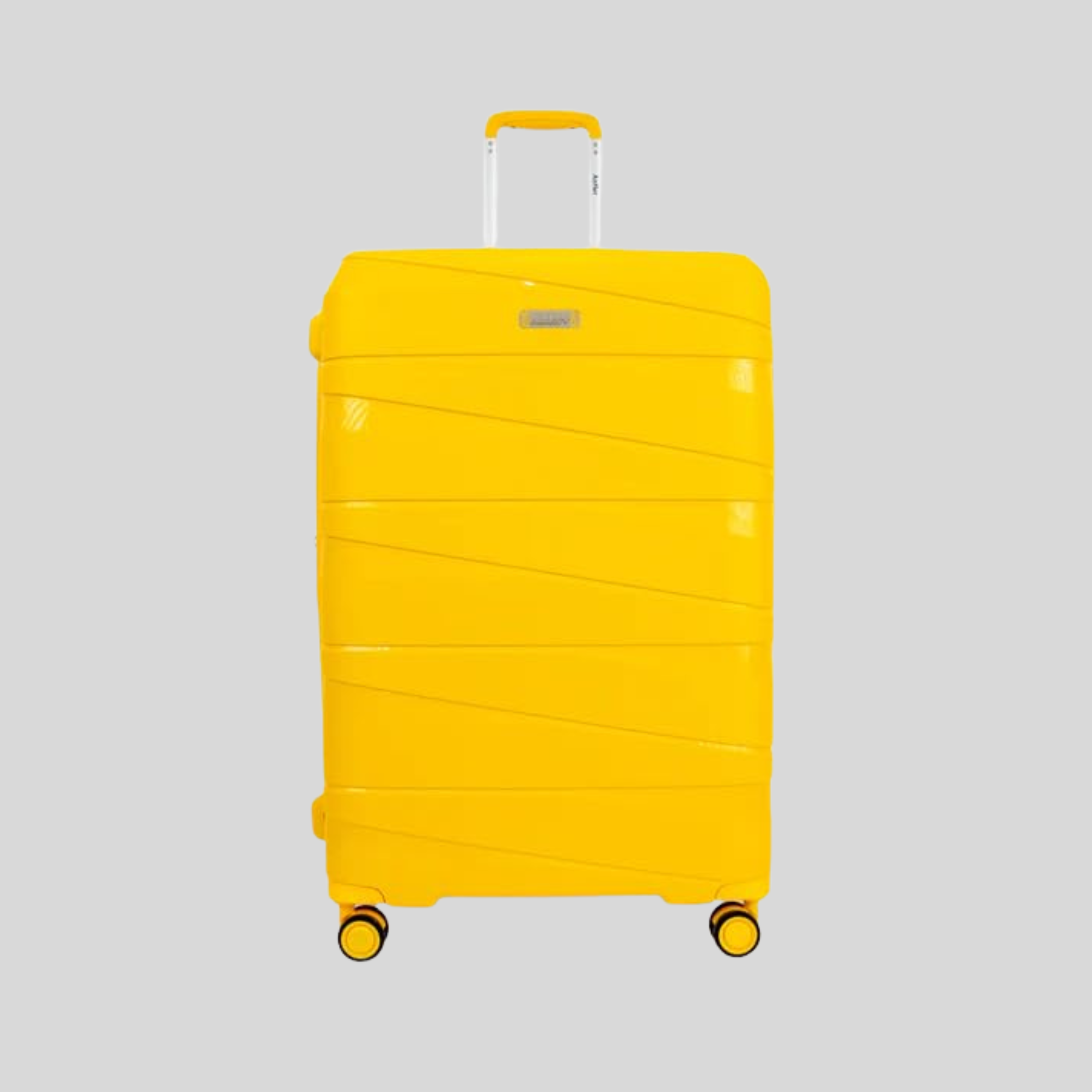 Nova Unbreakable Luggage Set of 4-Yellow