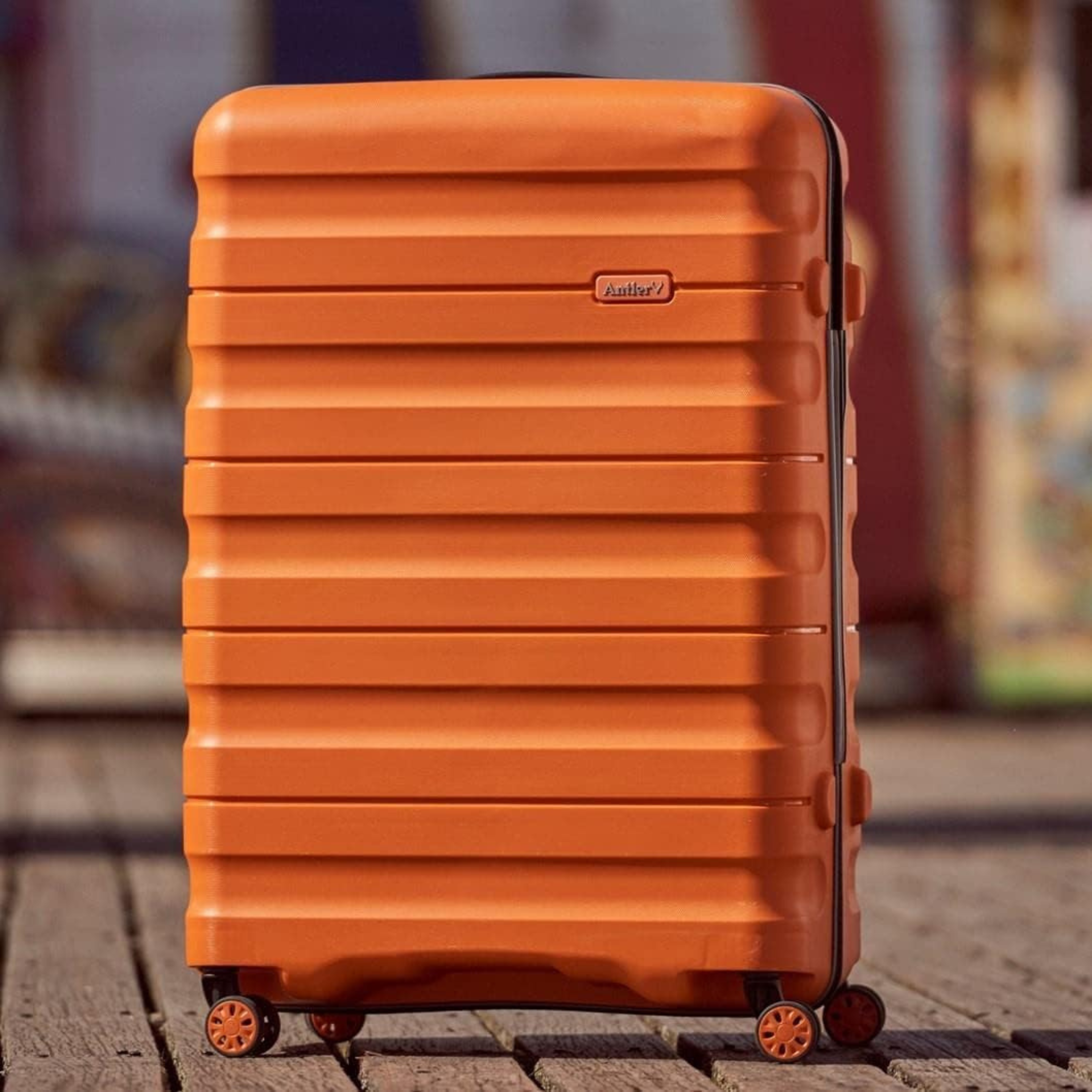 Juno Set of 3 Unbreakable Luggage-Orange