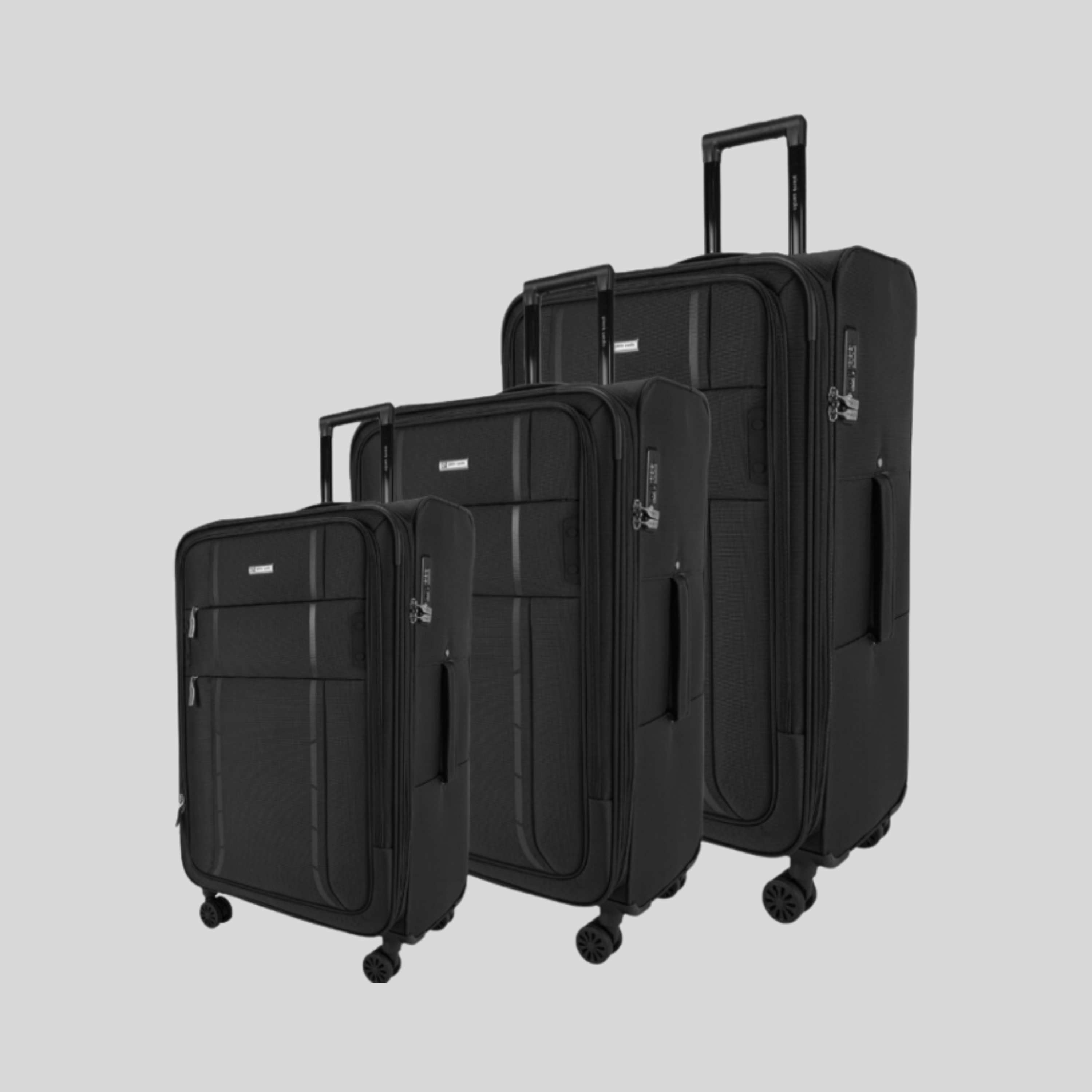 Softside Jumbo Luggage Set of 3