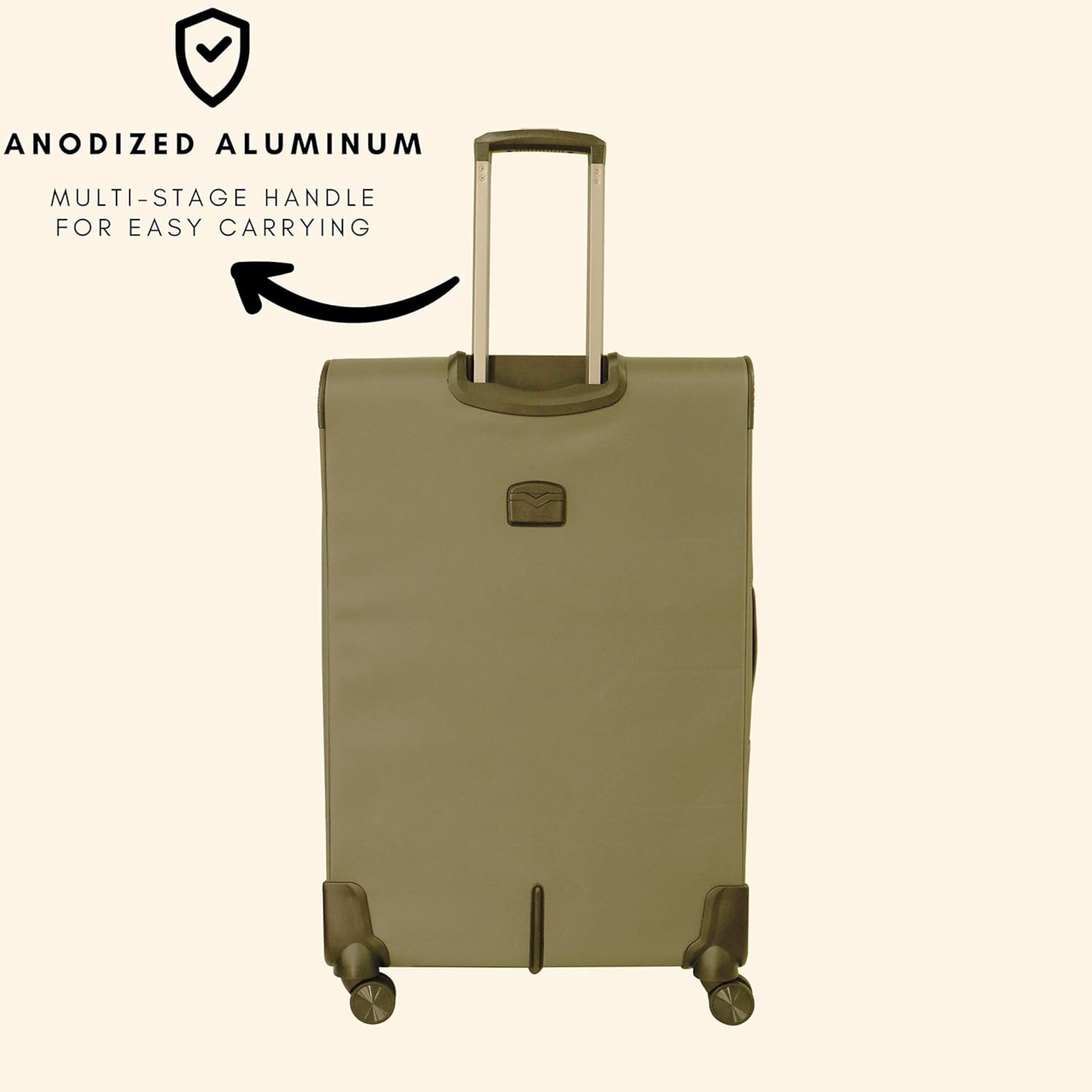PIERRE CARDIN Soft side Luggage Nantes Collection Set of 3