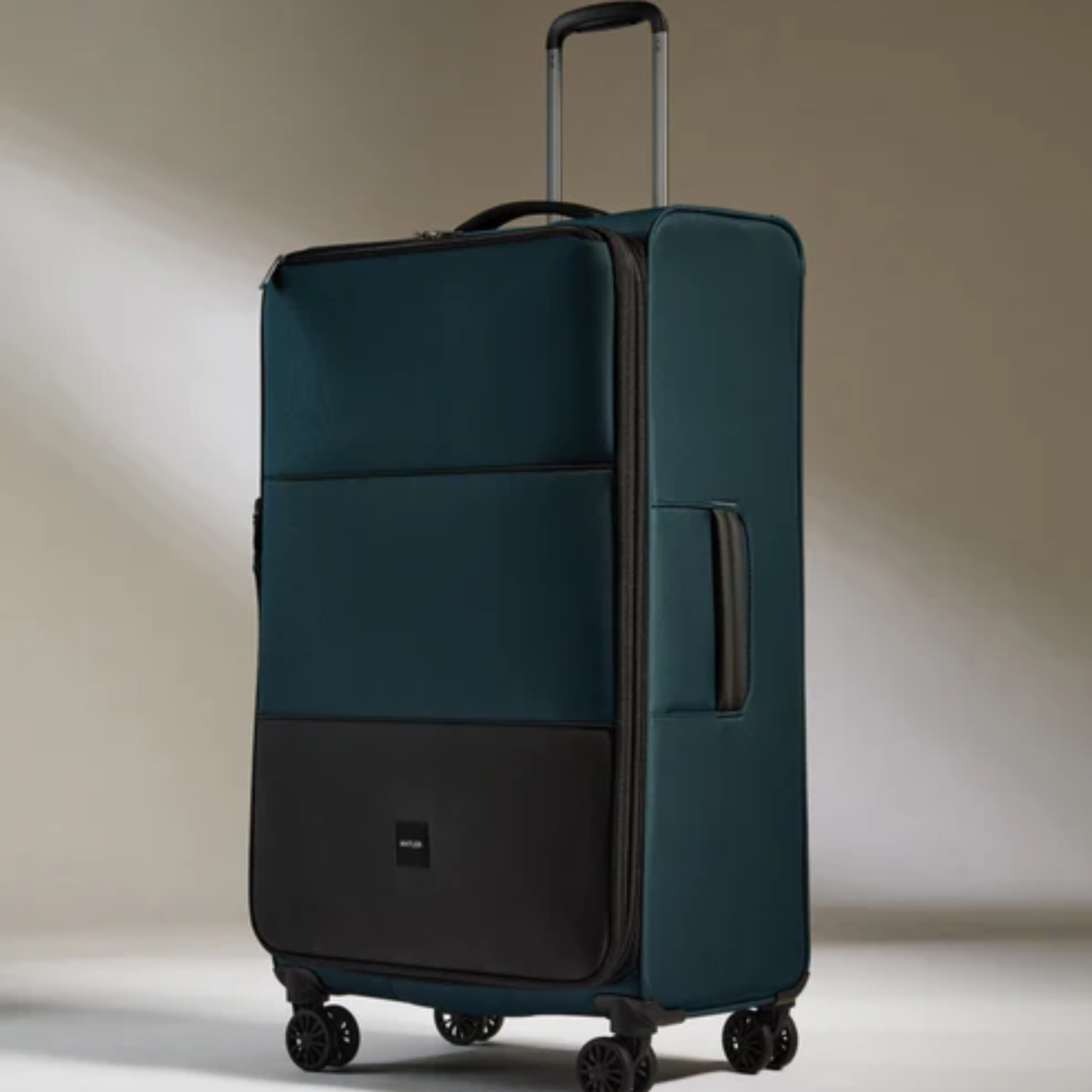 Soft Stripe Luggage Set of 3-Navy Indigo