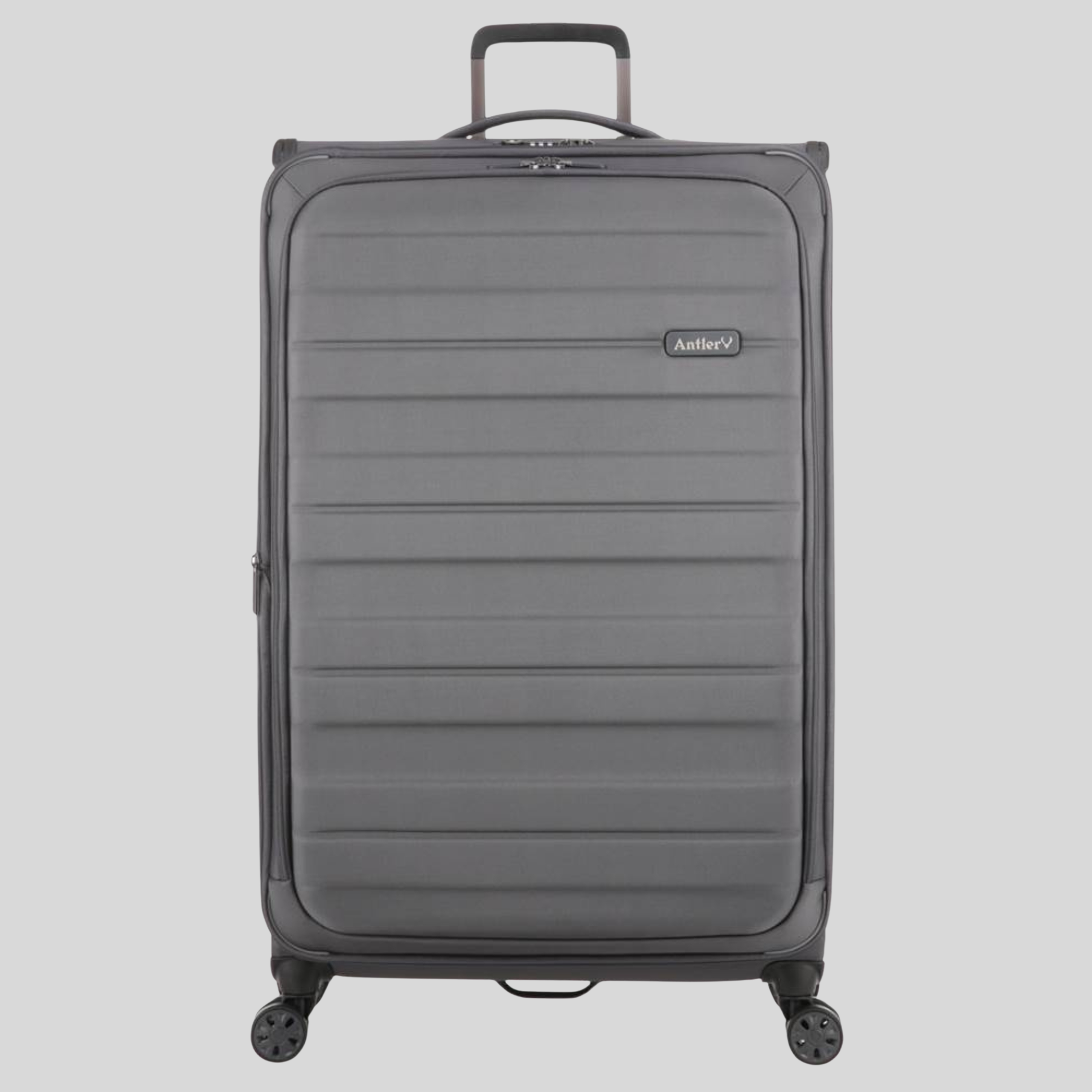 Portland Luggage Set of 3-Grey Charcoal