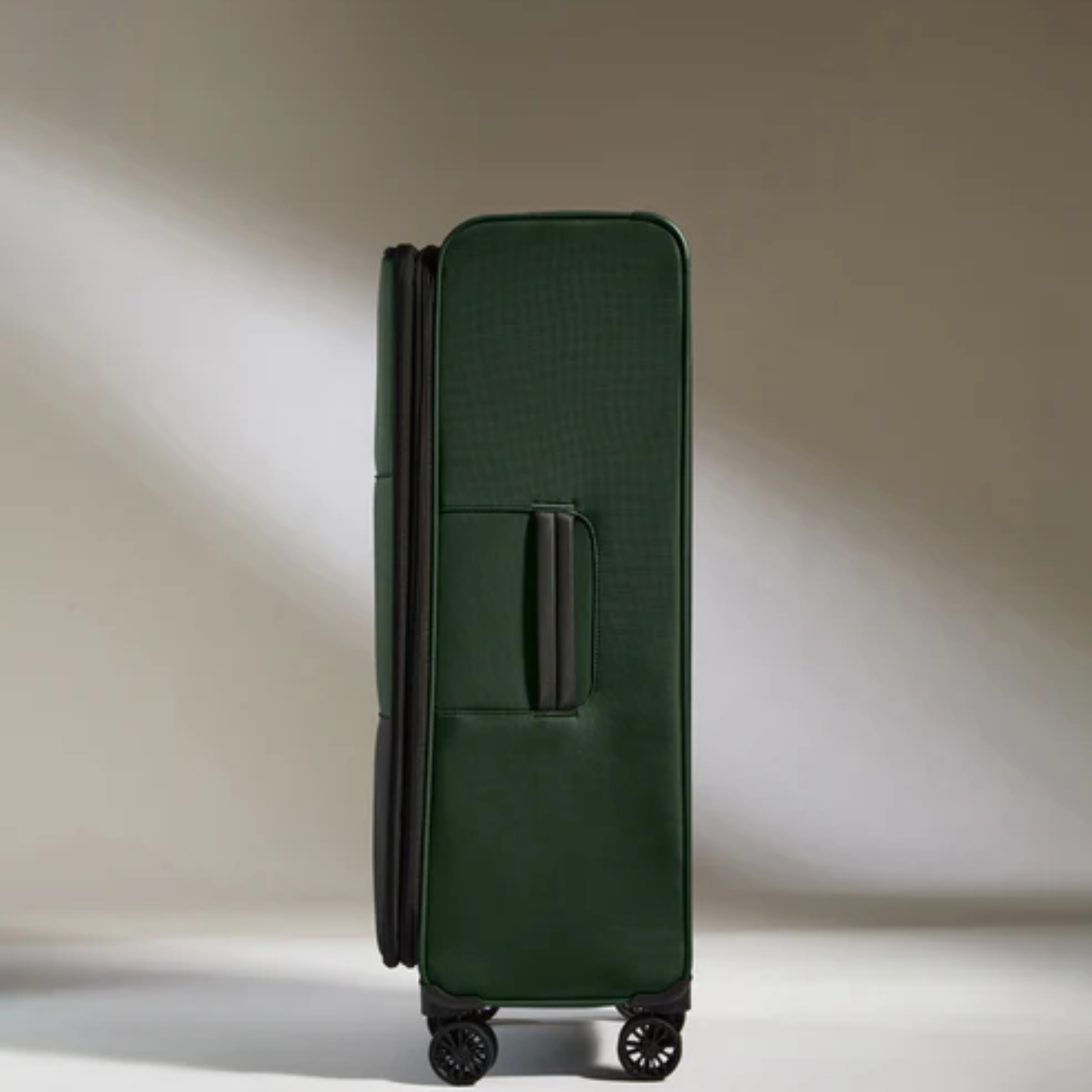 Soft Stripe Large Luggage 28 Inch-Green