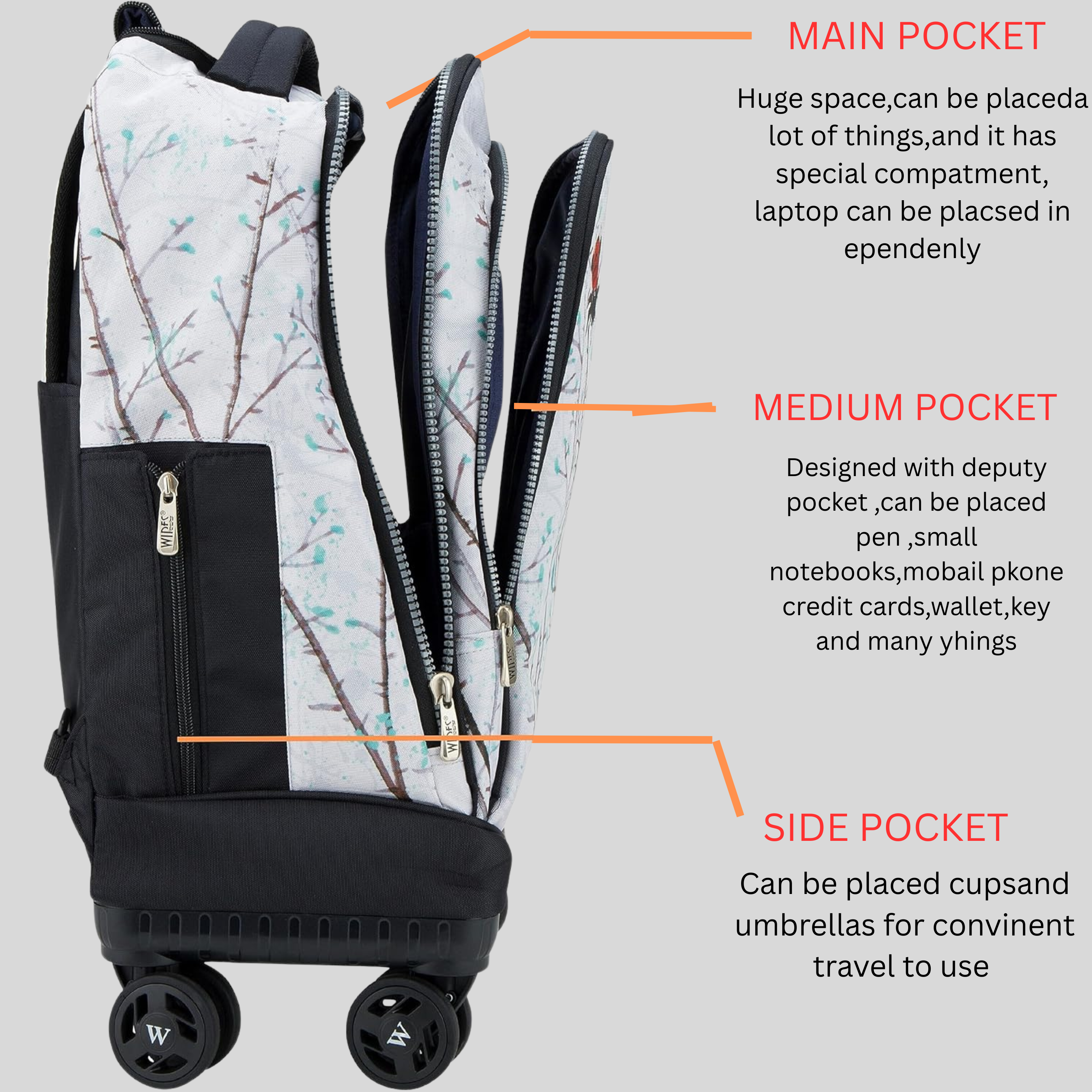 School Trolley Bag