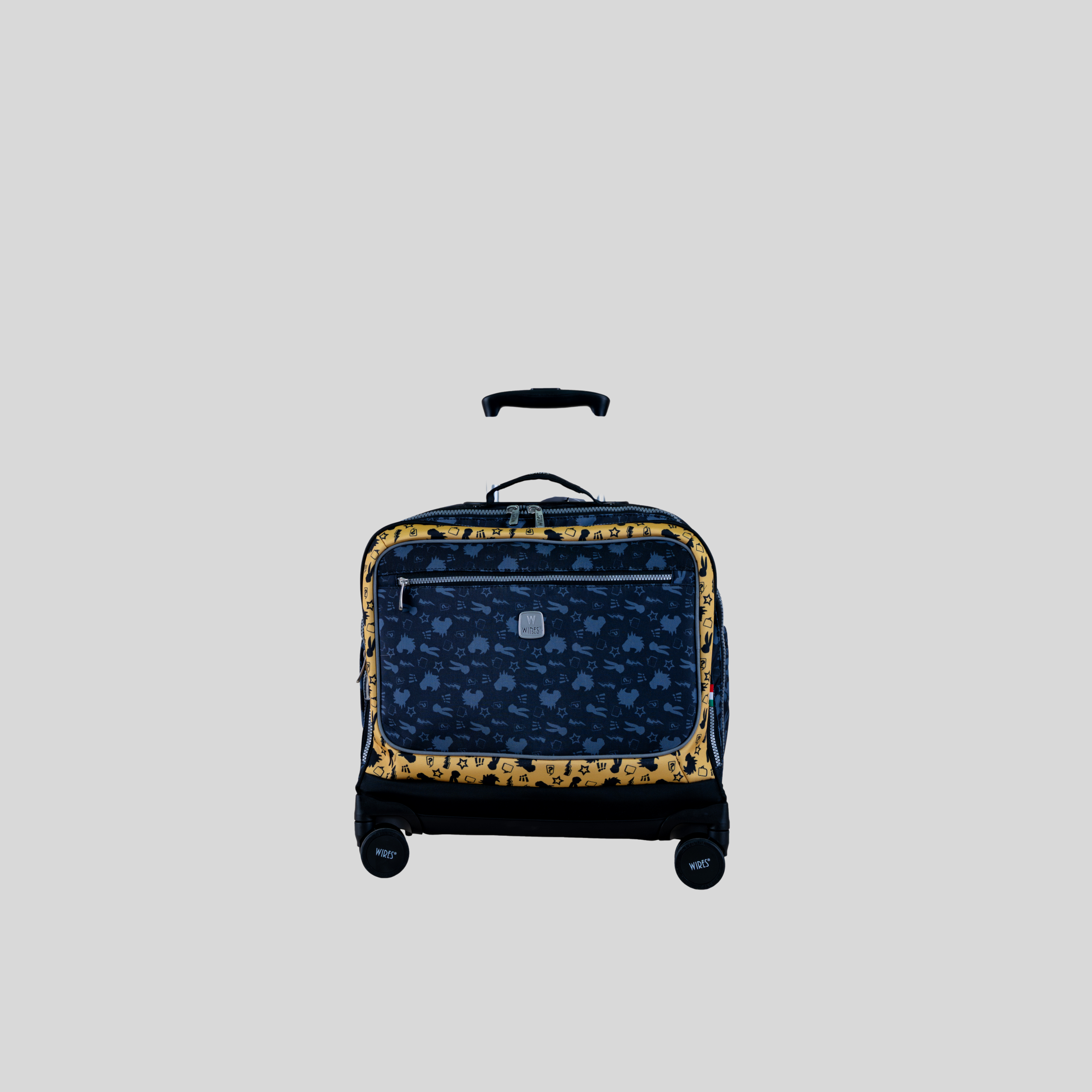 4 Wheels Trolley School Bag-Set of 4