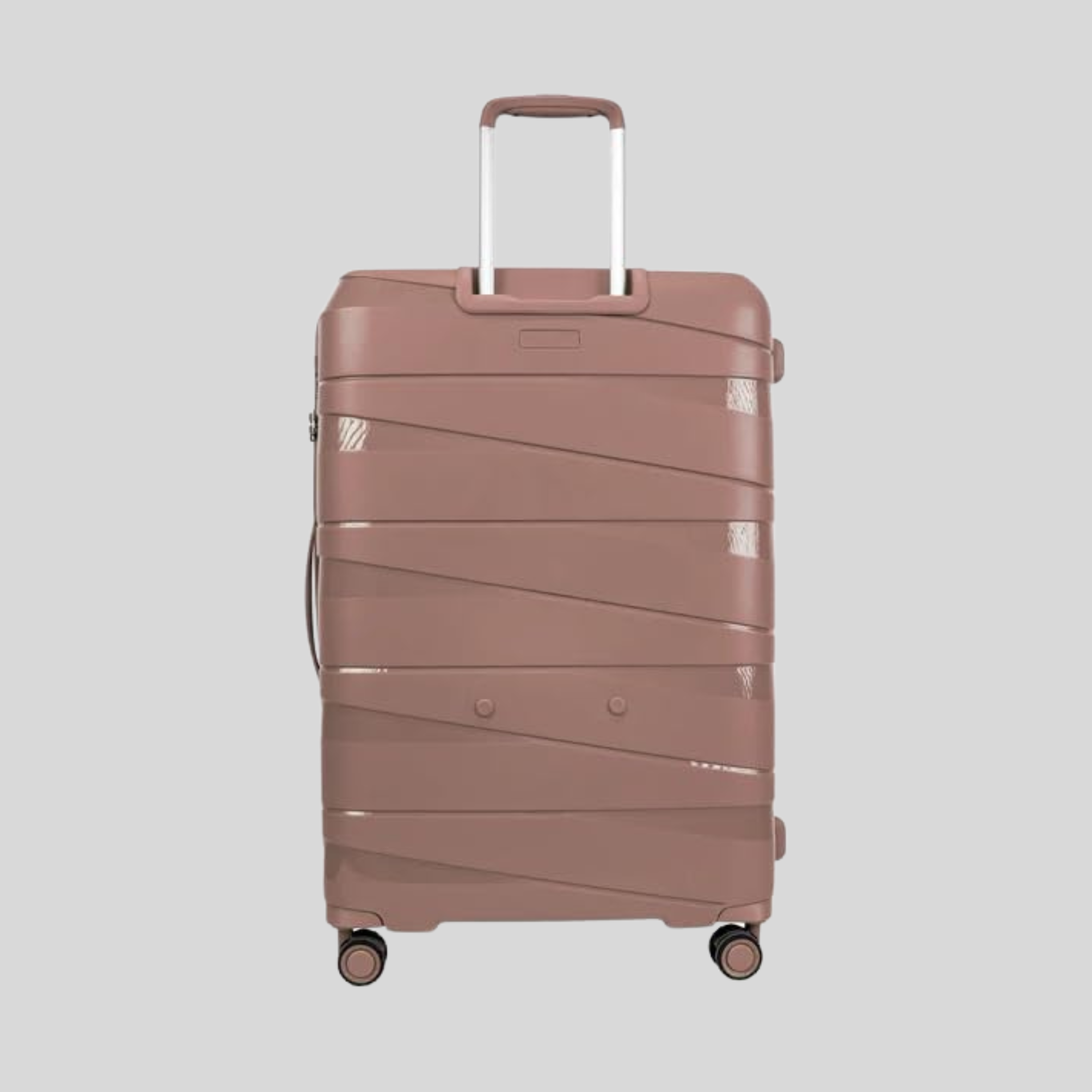 Nova Unbreakable Luggage Set of 4-Rose Gold