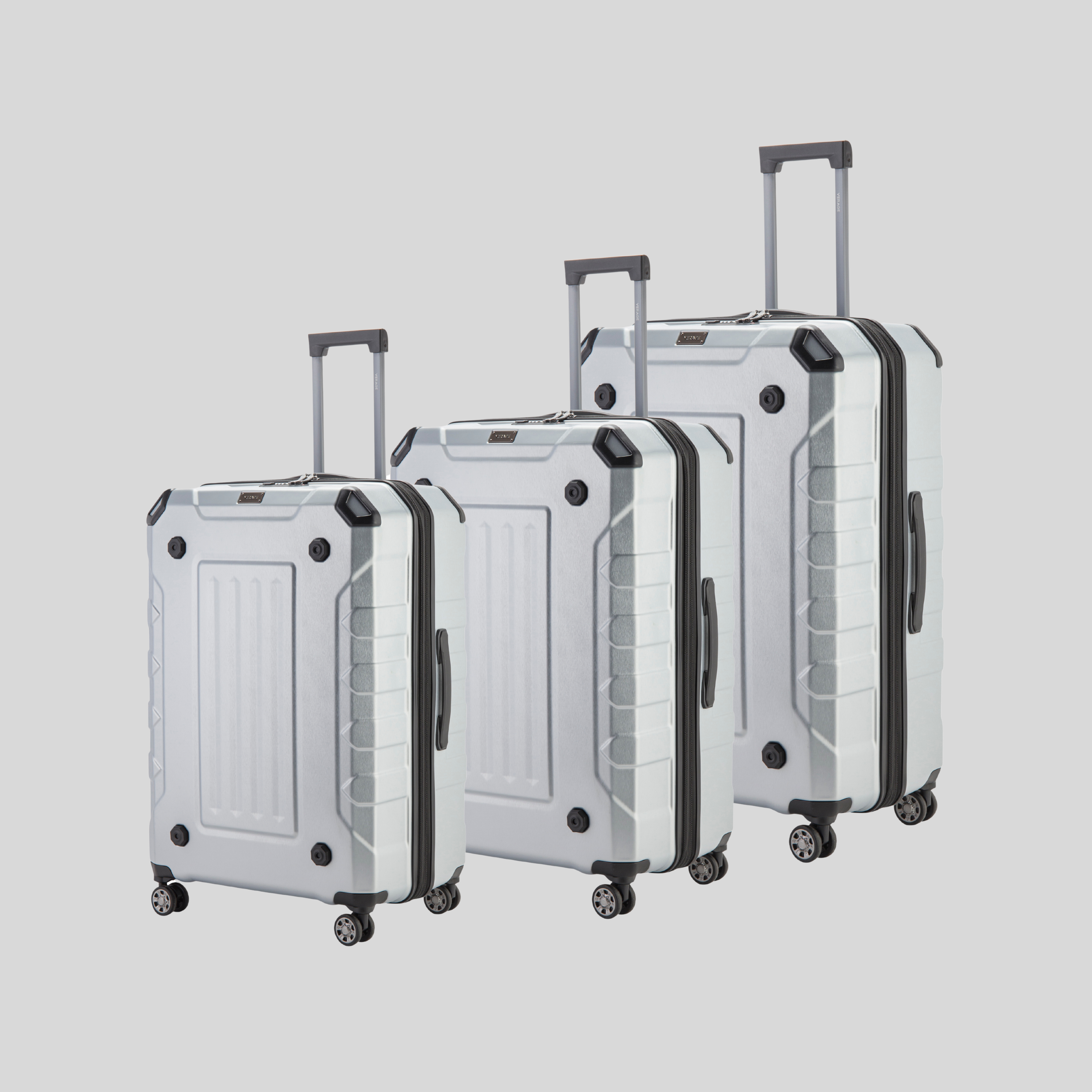 Upright Suitcases Set of 3