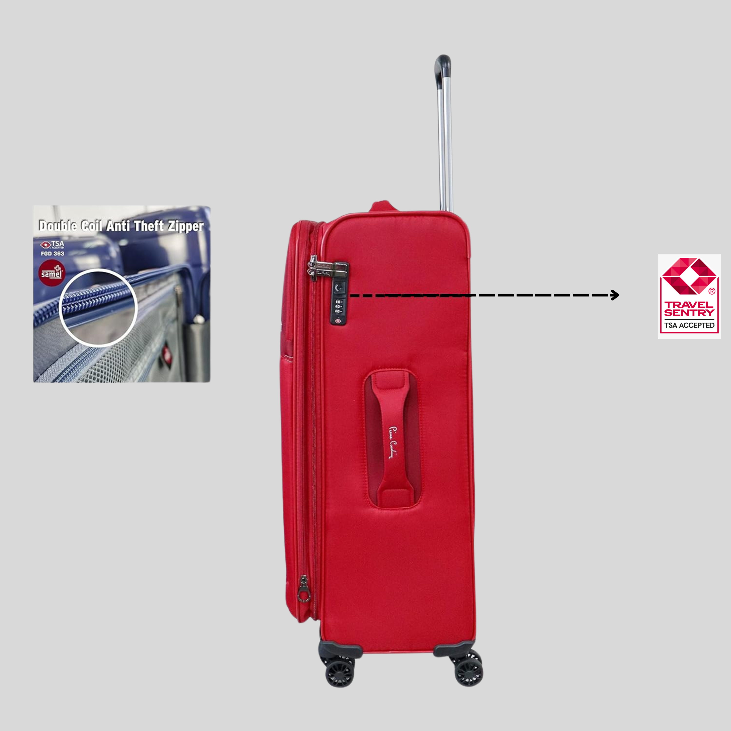 Mercury Collection Luggage Set of 3