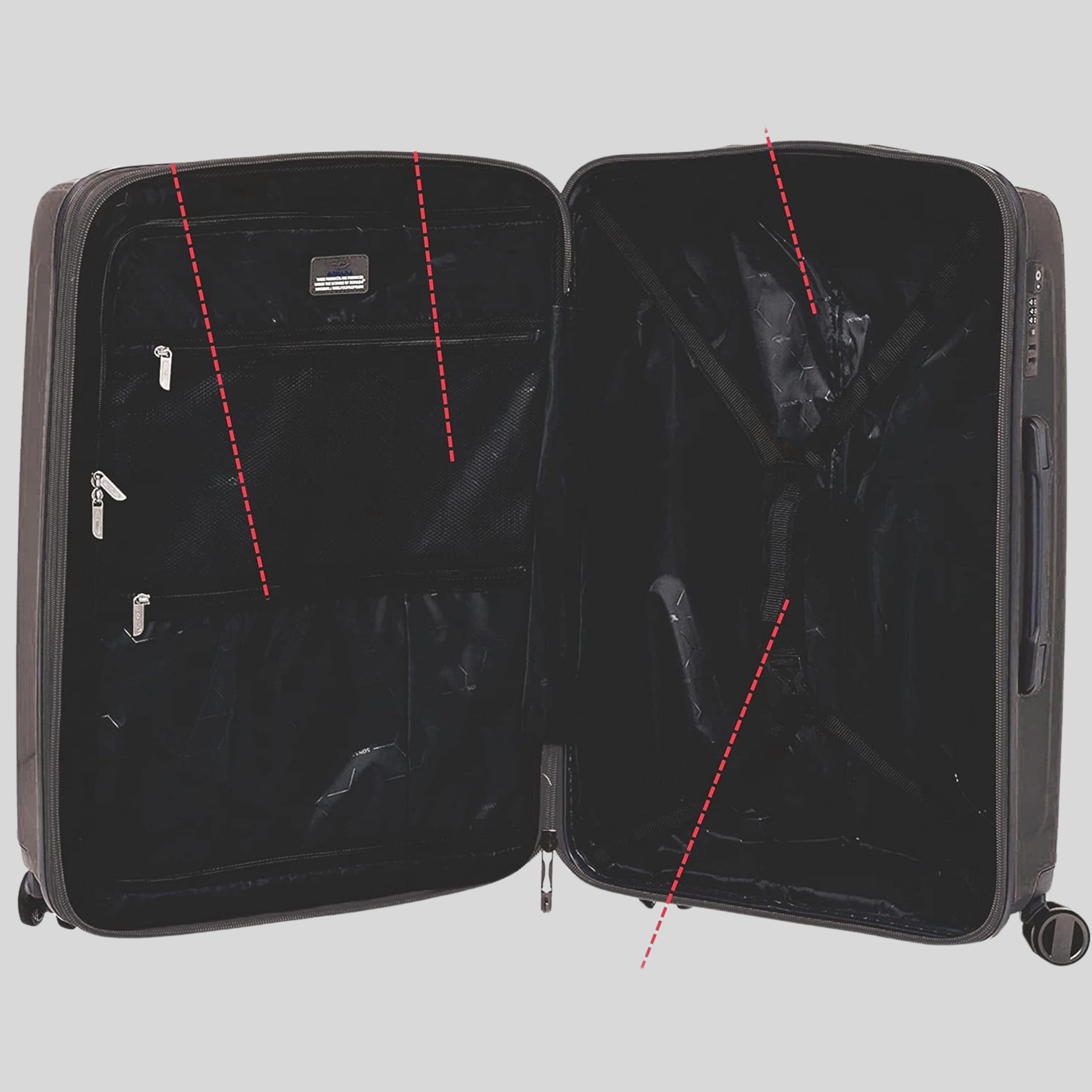 York Luggage Set Of 3
