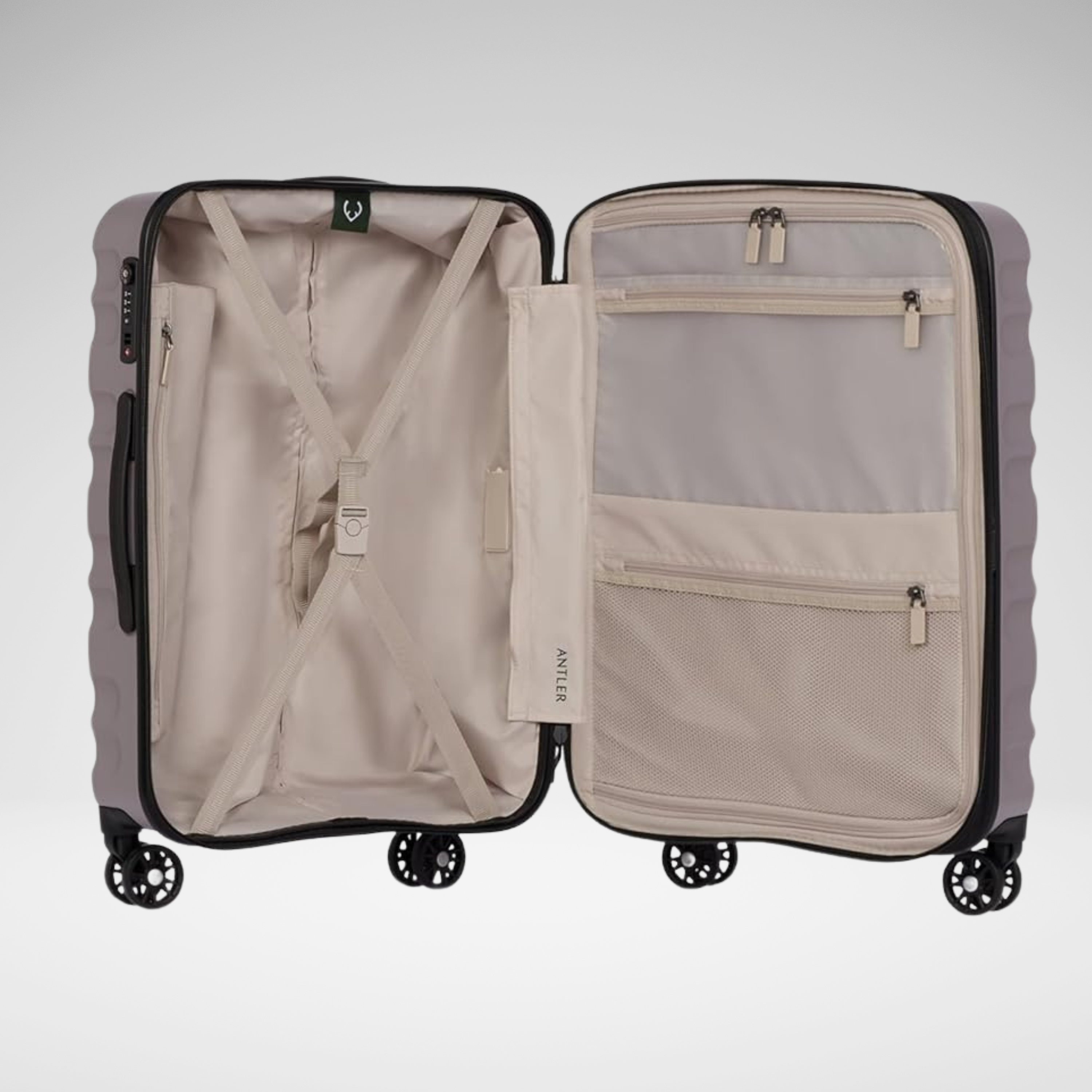 Clifton Large polycarbonate Suitcases 28 Inch-Taupe